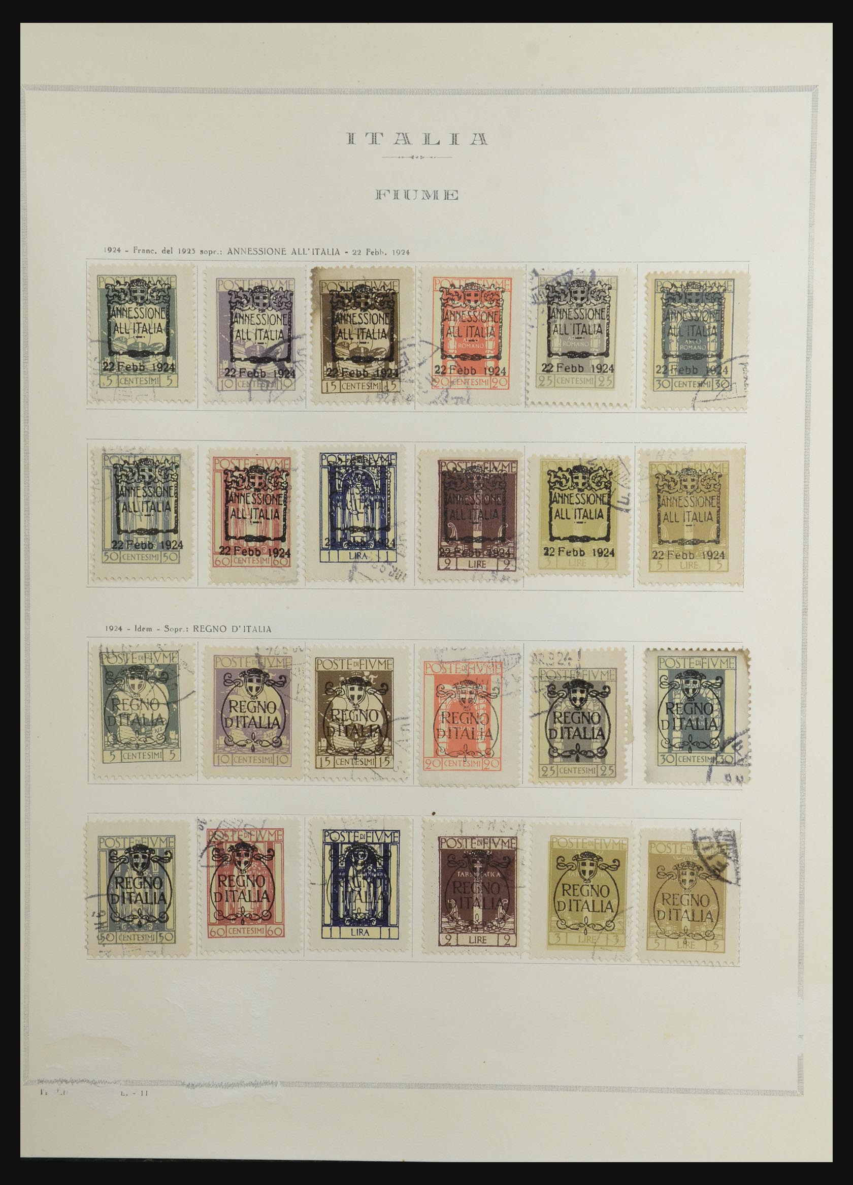 32104 064 - 32104 Italiaanse gebieden en bezettingen 1874-1924.