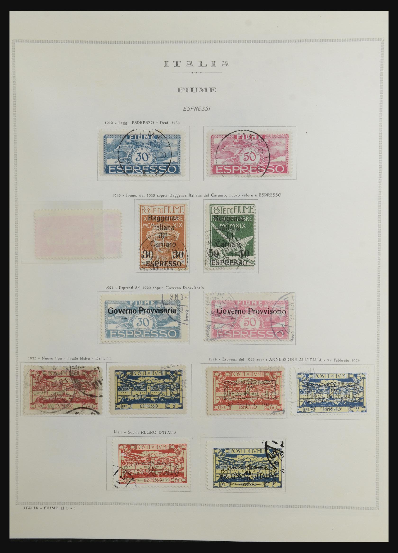 32104 066 - 32104 Italiaanse gebieden en bezettingen 1874-1924.