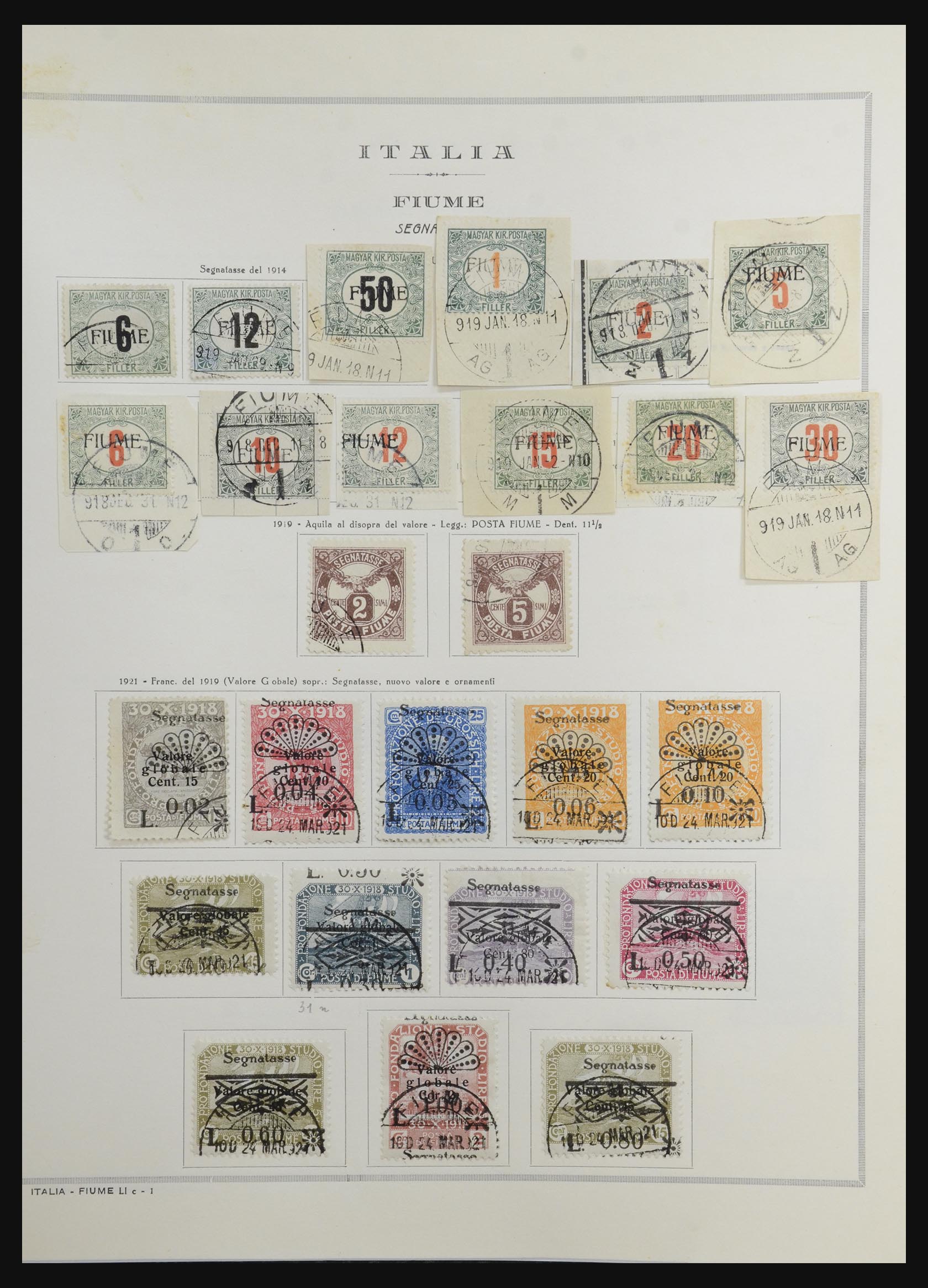 32104 068 - 32104 Italiaanse gebieden en bezettingen 1874-1924.