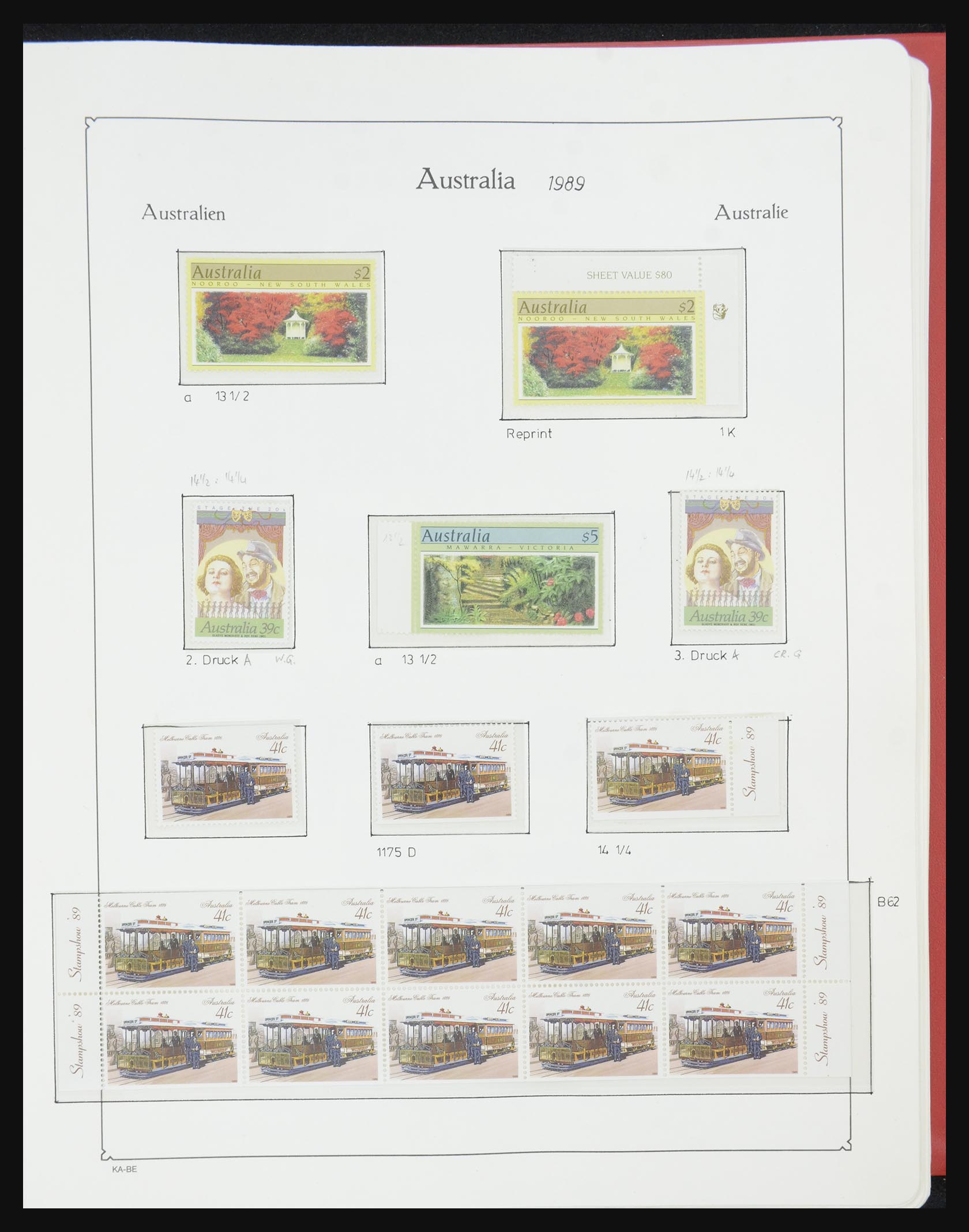 32132 175 - 32132 Australië 1980-1995.