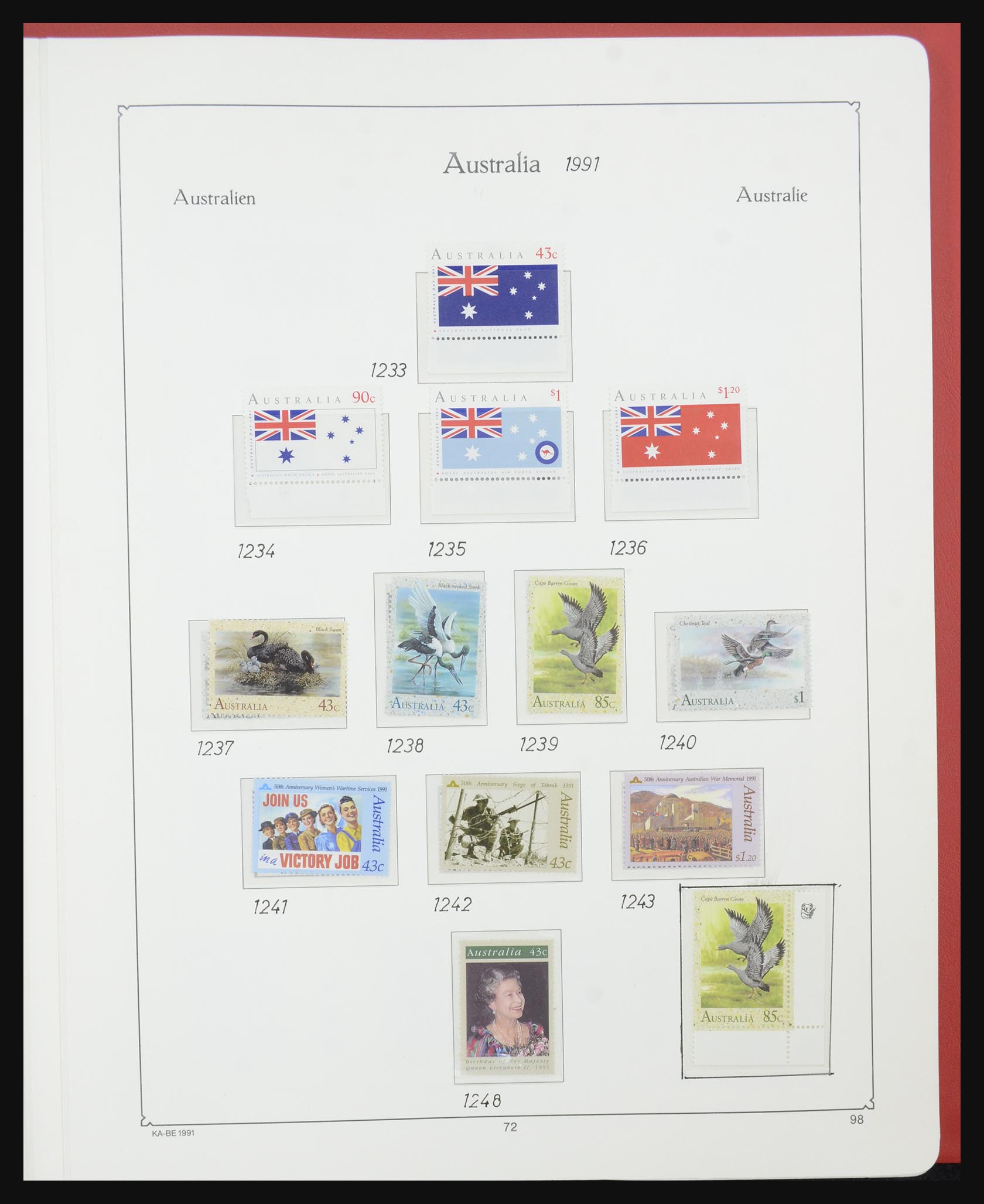 32132 208 - 32132 Australië 1980-1995.