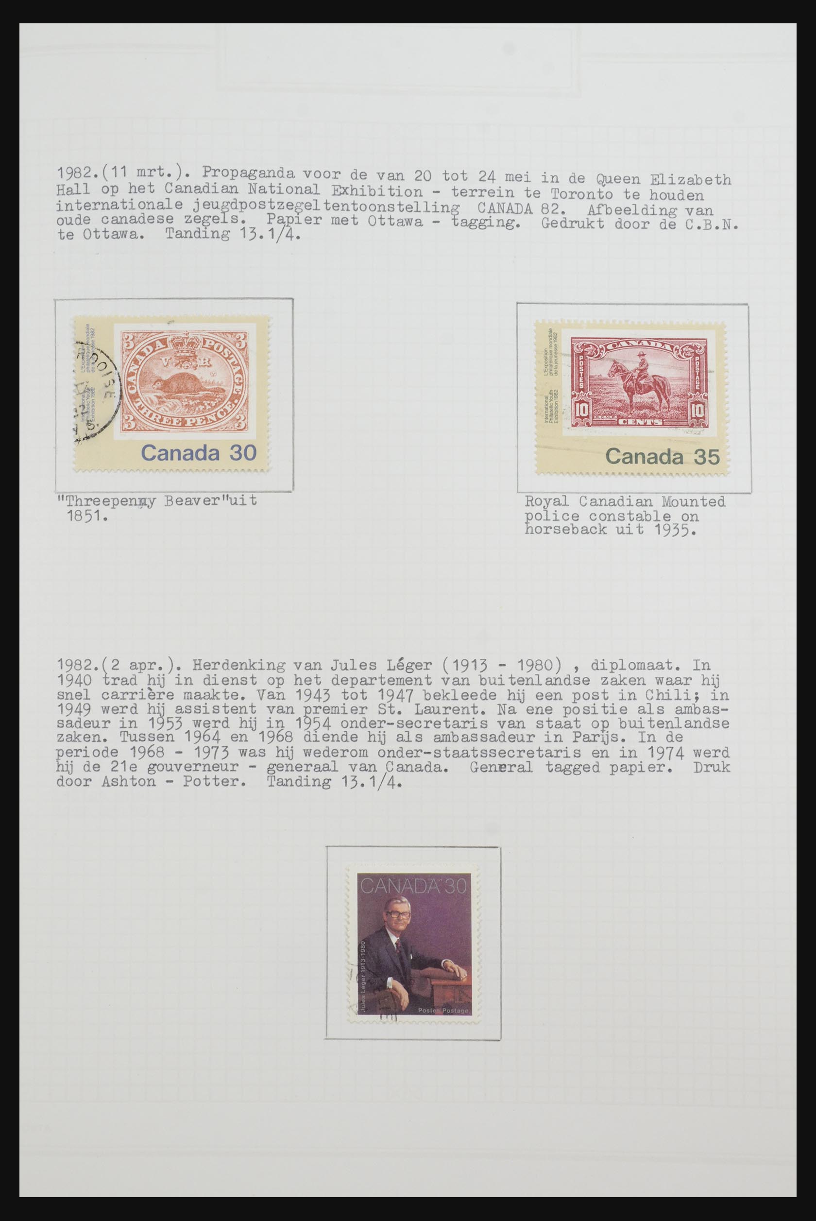 32134 454 - 32134 Canada 1858-1989.