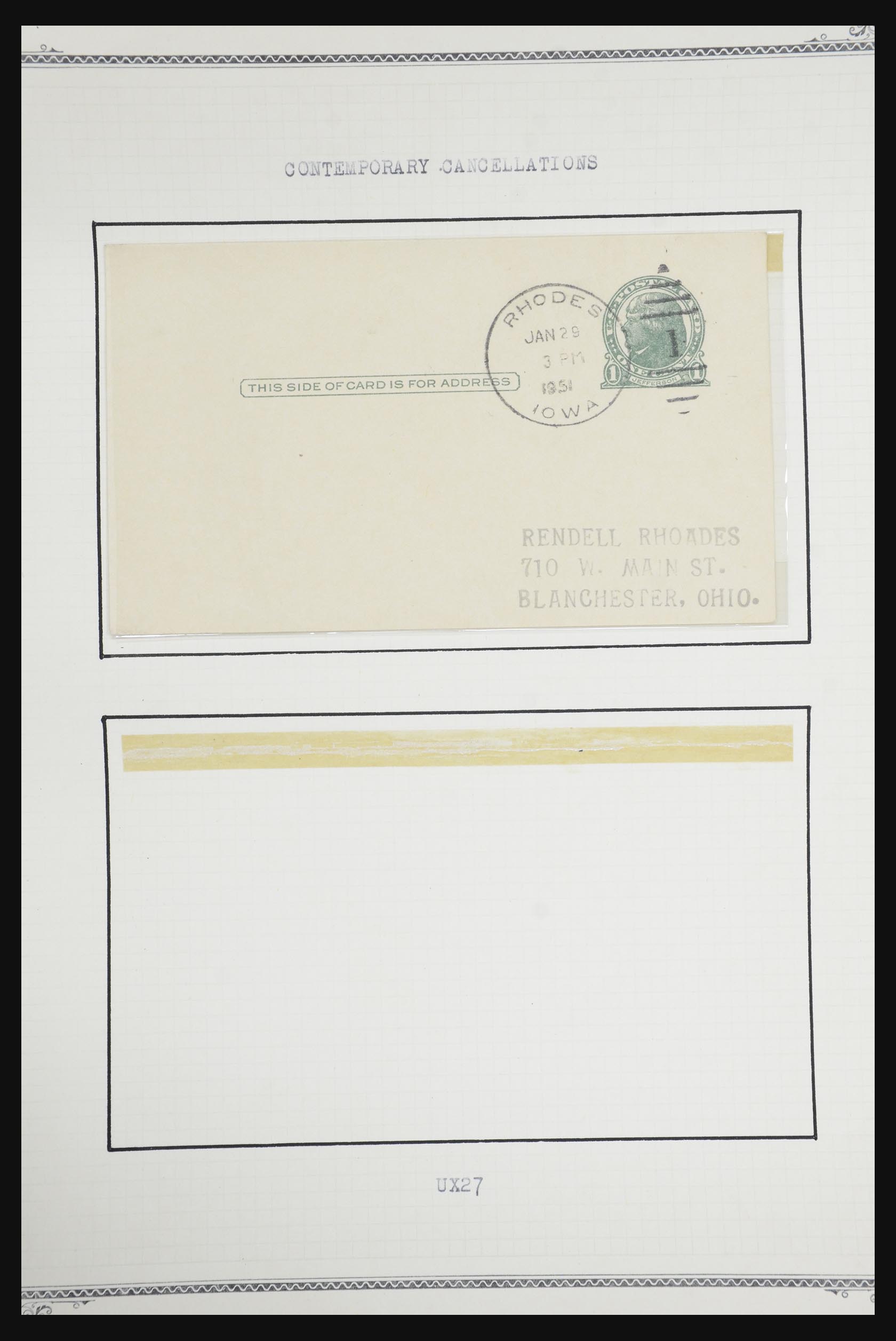 32209 526 - 32209 USA briefkaarten 1873-1950.