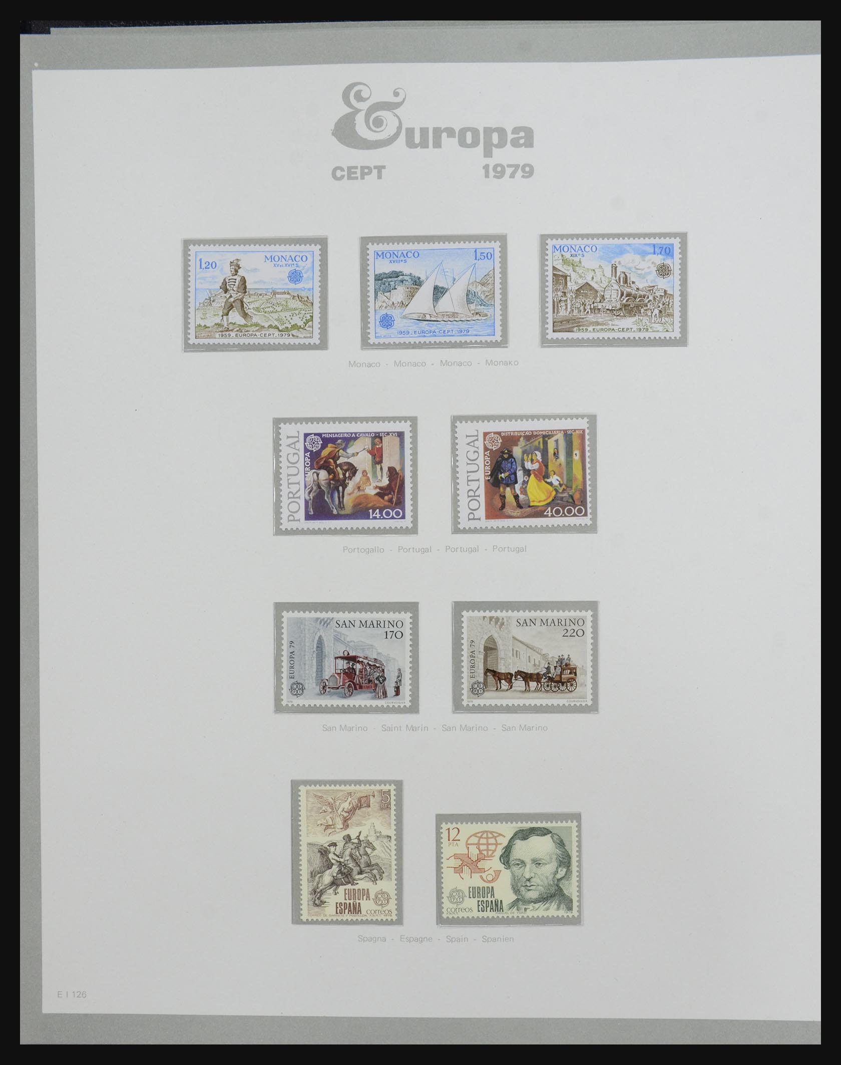 32289 0102 - 32289 Europa CEPT 1956-2001.