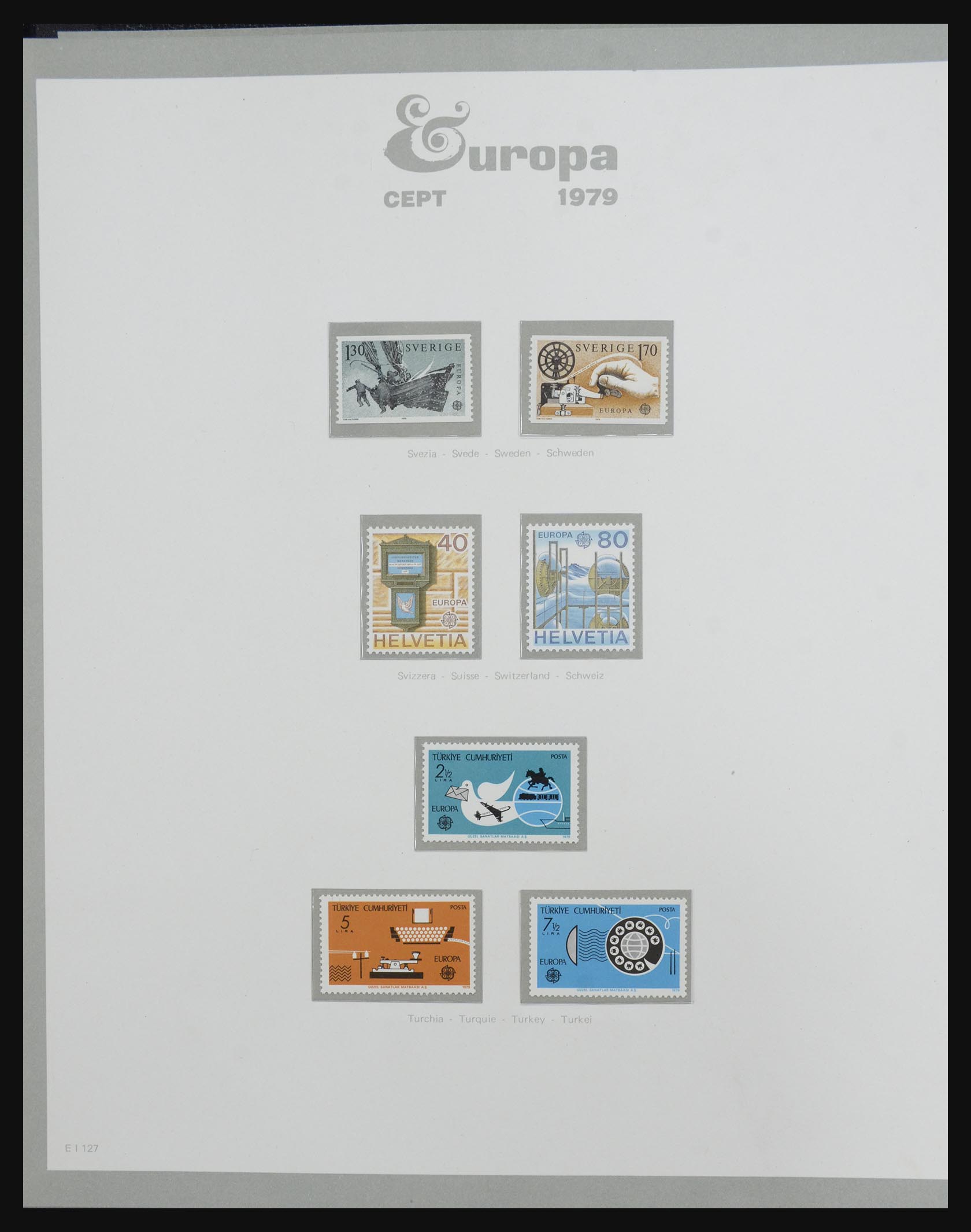 32289 0103 - 32289 Europa CEPT 1956-2001.