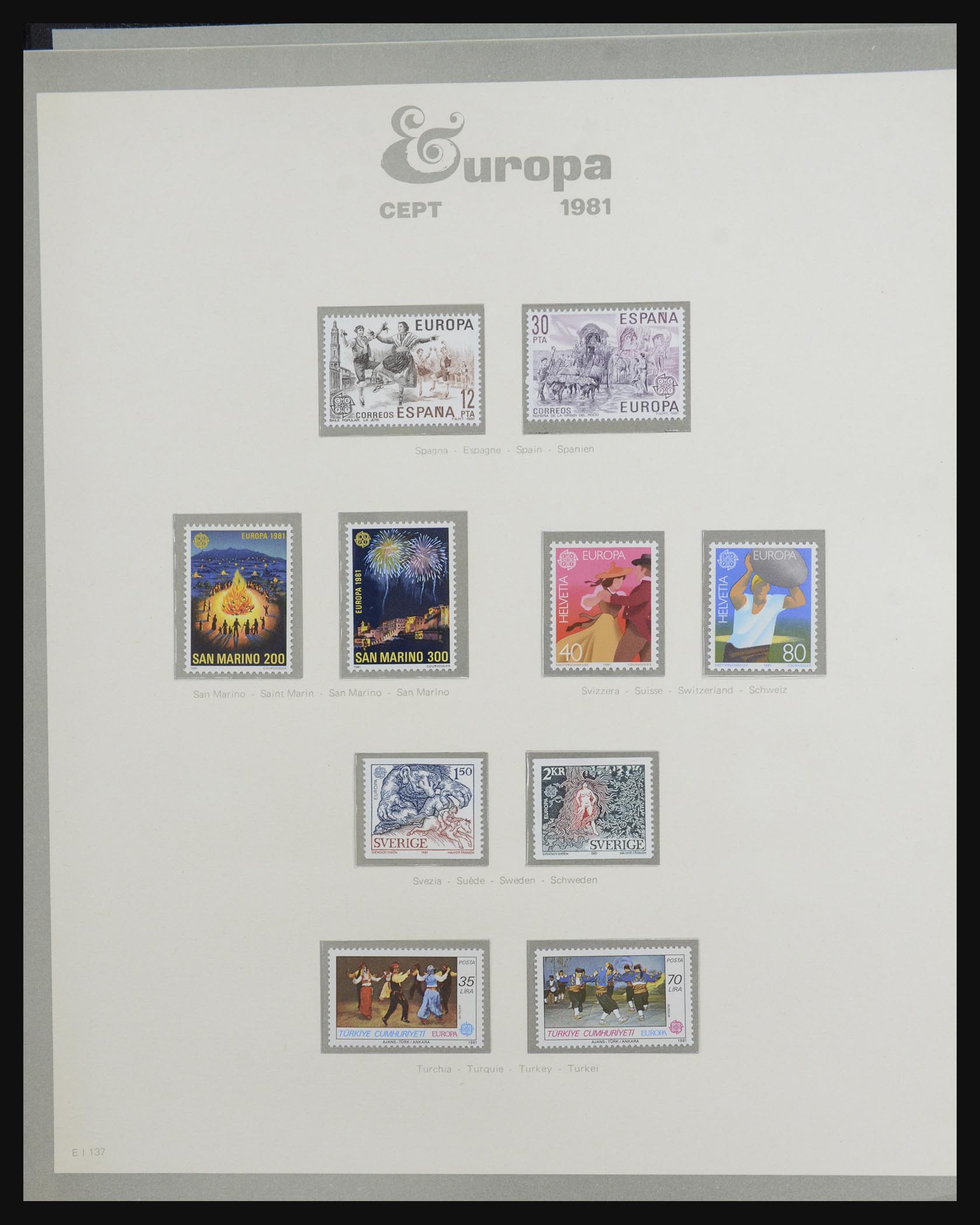 32289 0117 - 32289 Europa CEPT 1956-2001.