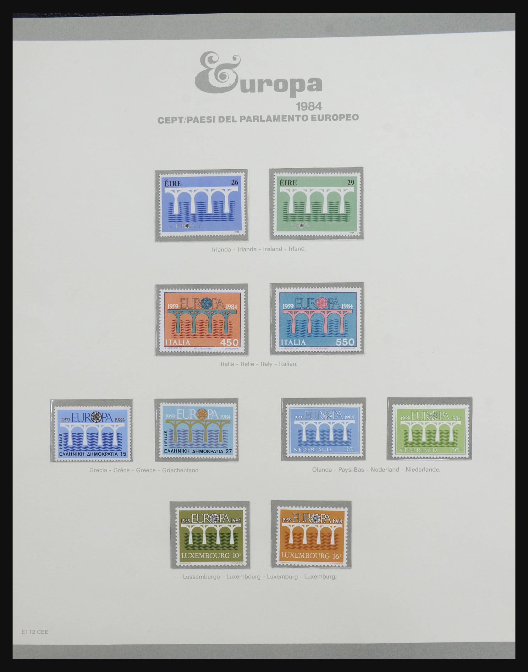 32289 0141 - 32289 Europa CEPT 1956-2001.