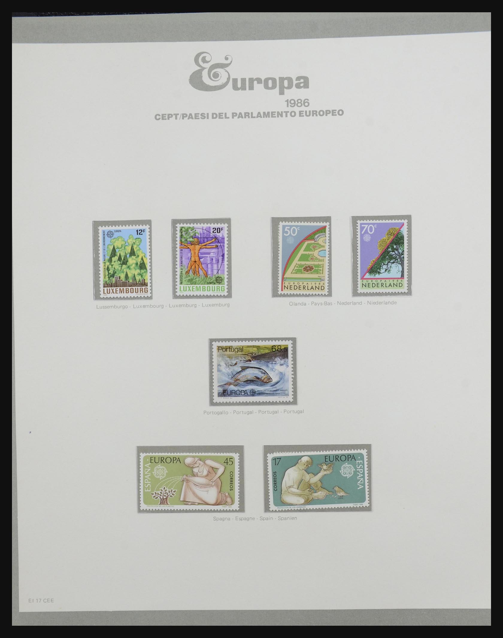 32289 0155 - 32289 Europa CEPT 1956-2001.