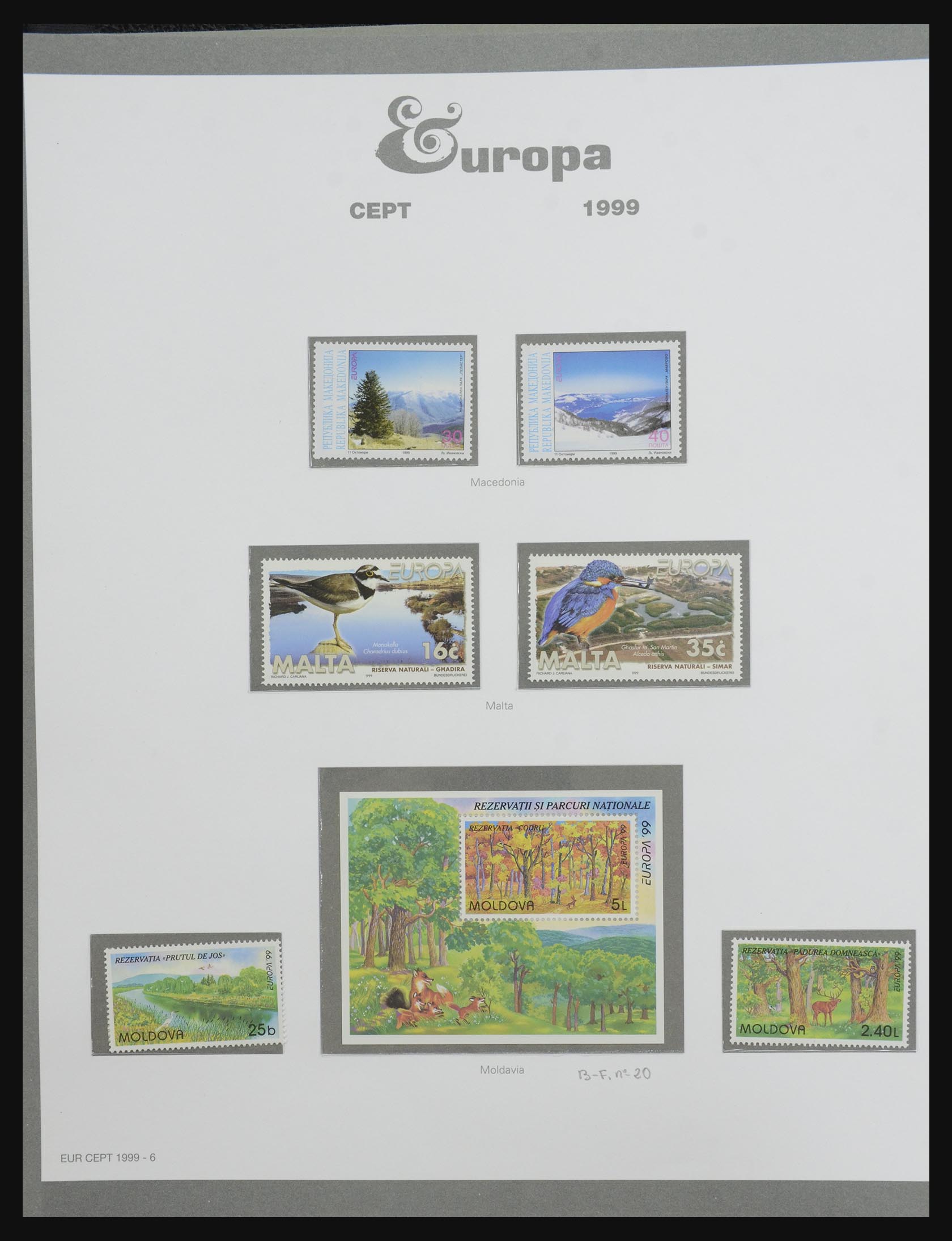 32289 0283 - 32289 Europa CEPT 1956-2001.