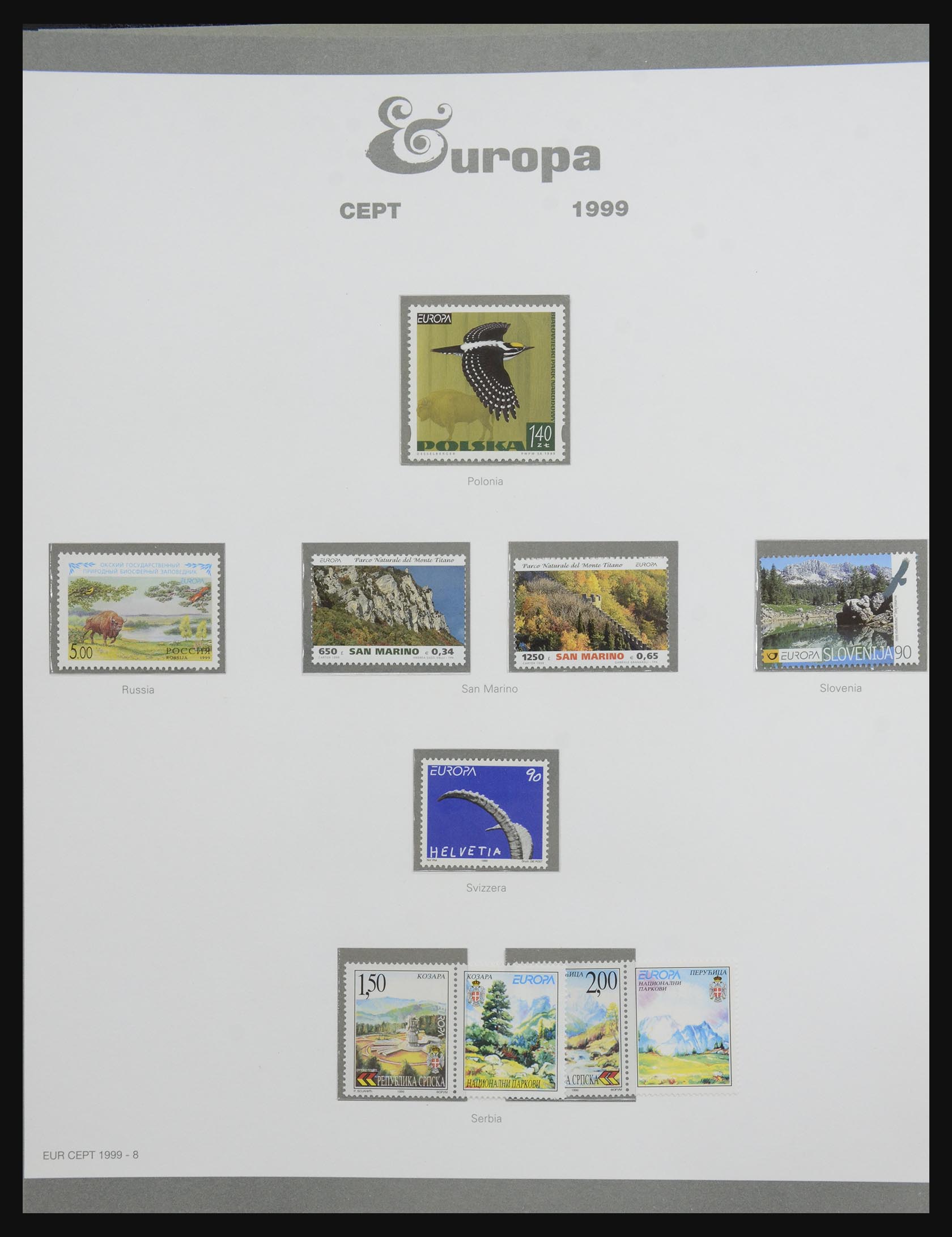 32289 0285 - 32289 Europa CEPT 1956-2001.