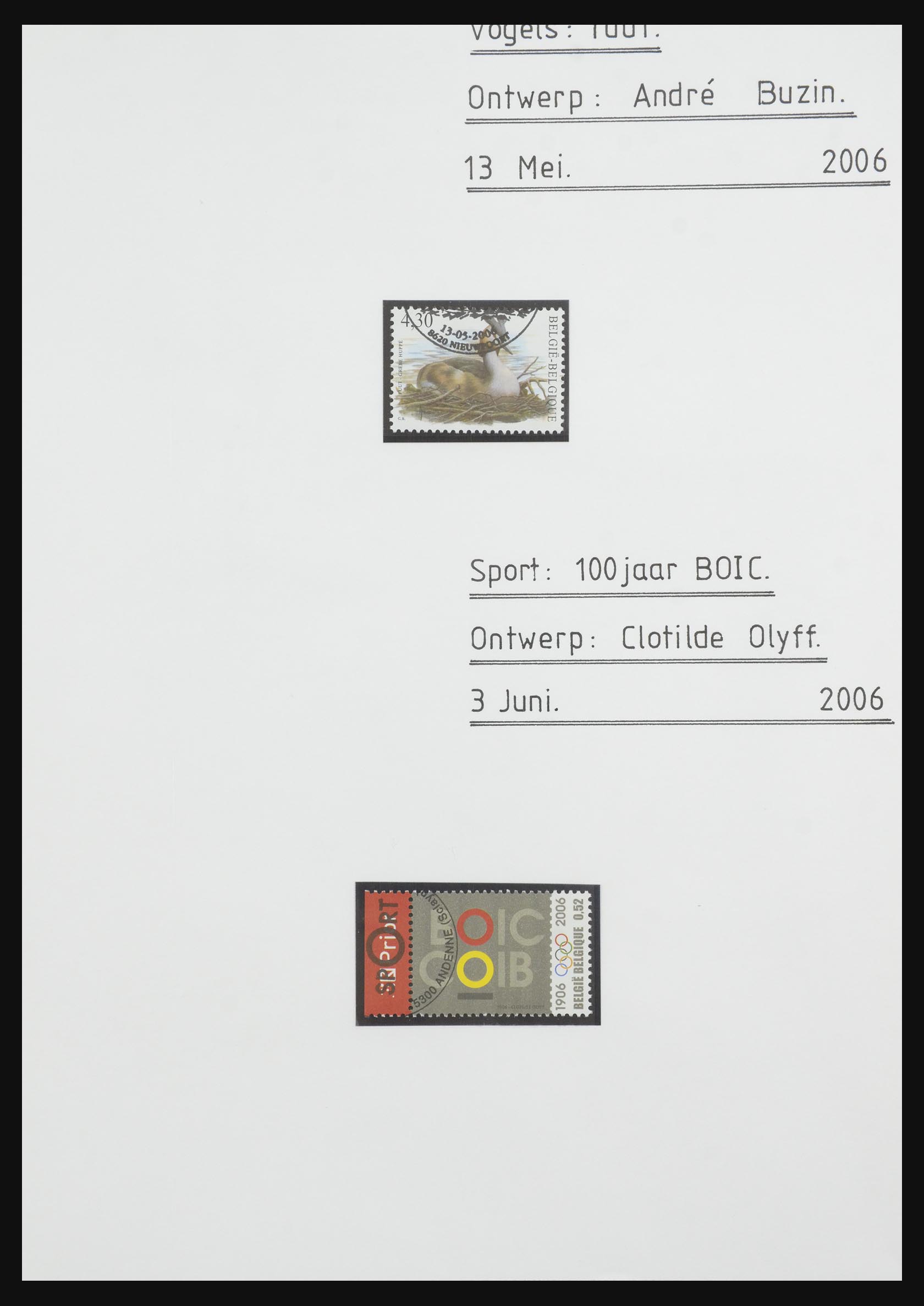 32341 839 - 32341 België 1940-2008.