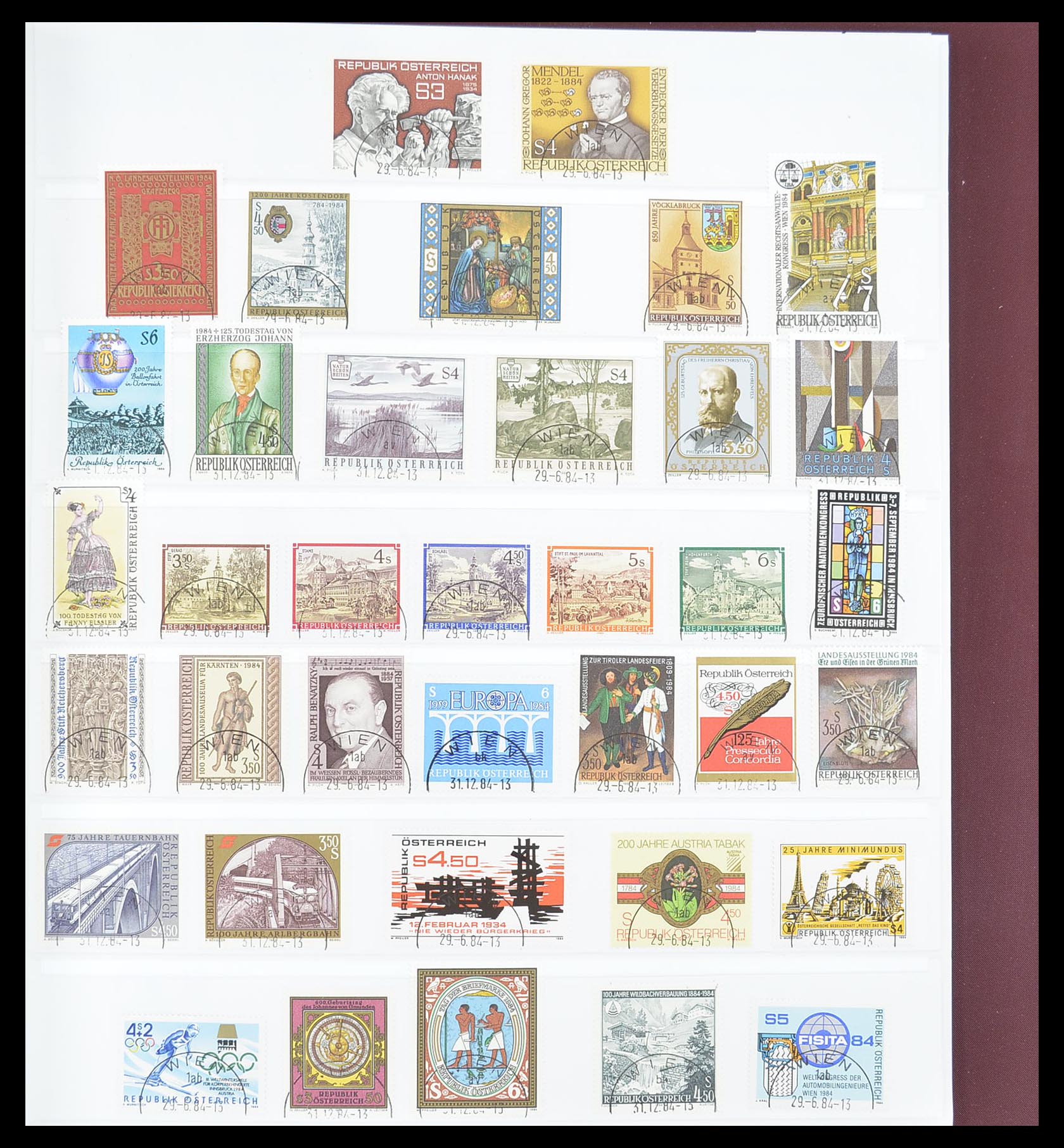 33189 114 - Stamp collection 33189 European countries 1850-1950.