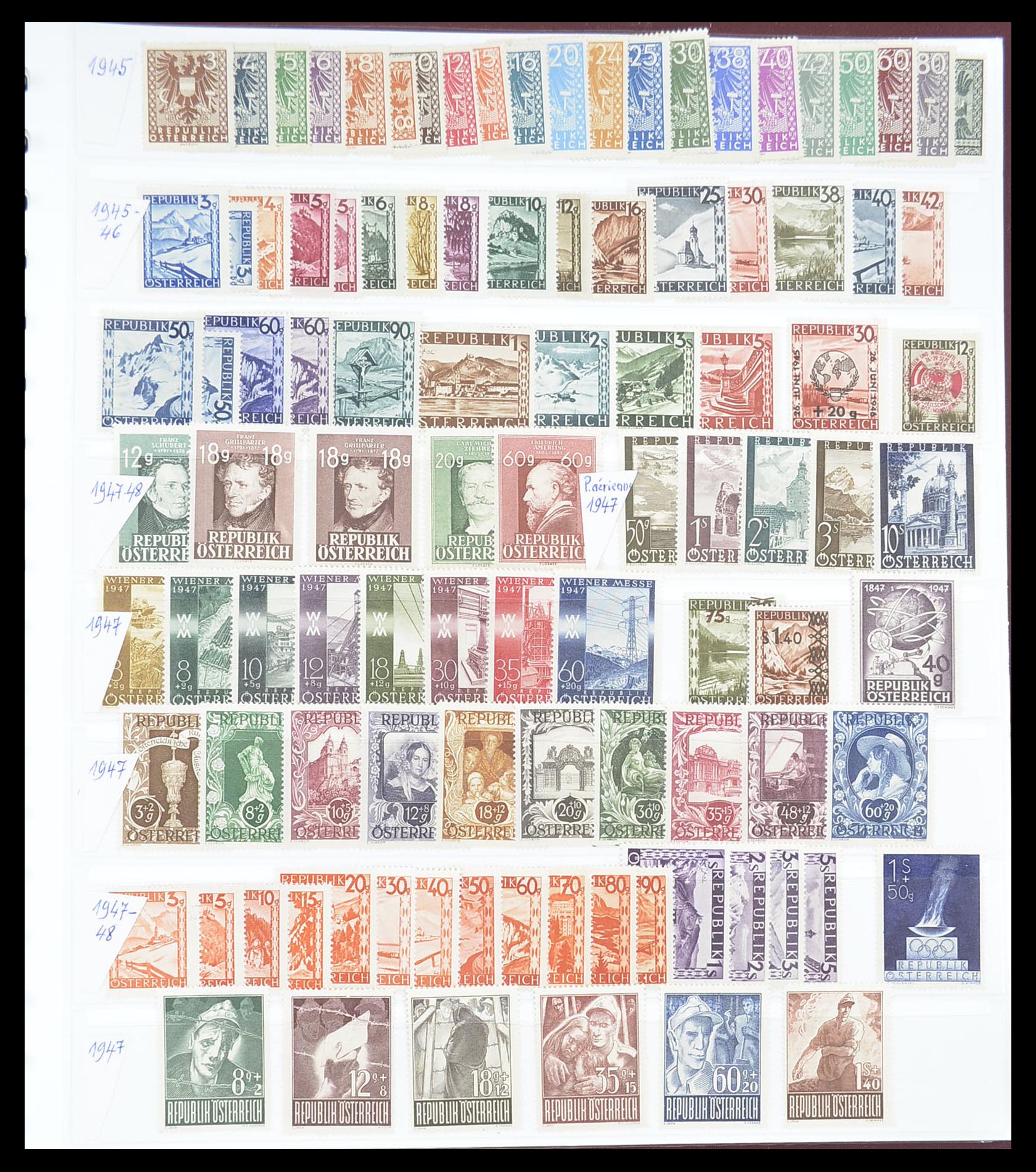 33189 117 - Stamp collection 33189 European countries 1850-1950.