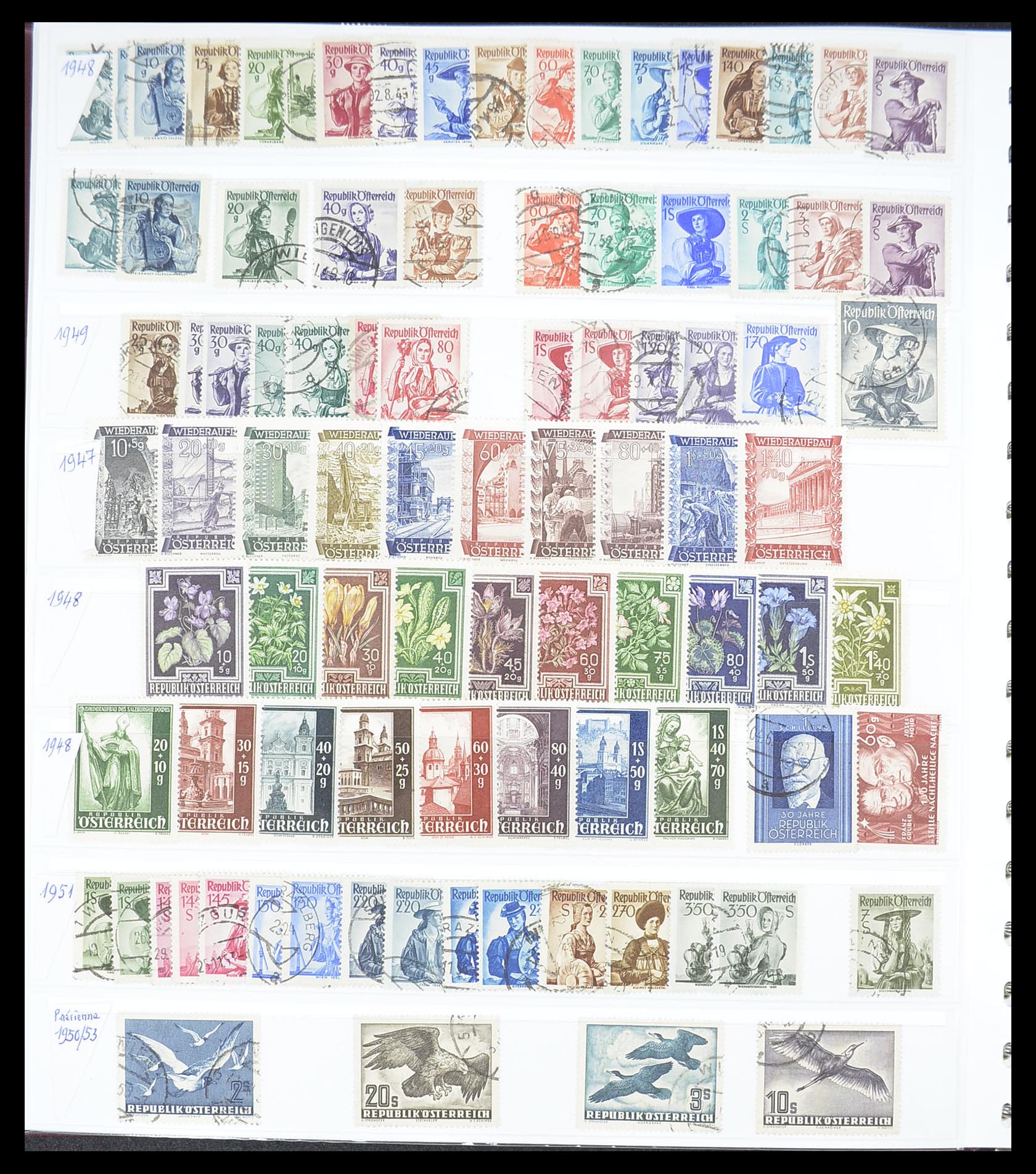 33189 119 - Stamp collection 33189 European countries 1850-1950.