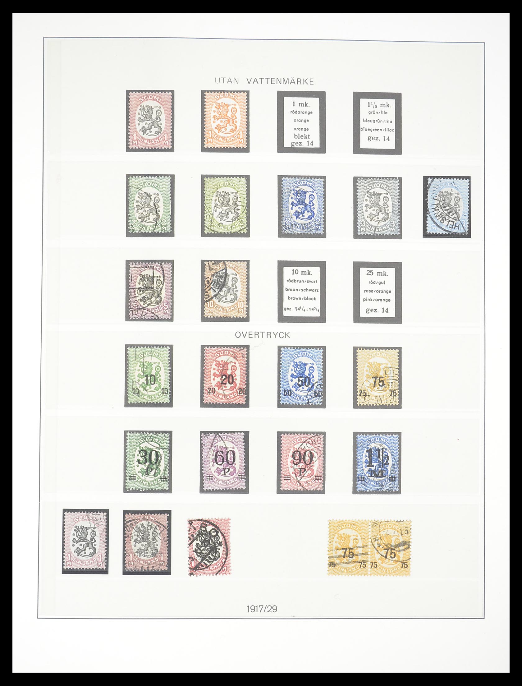 33189 126 - Stamp collection 33189 European countries 1850-1950.