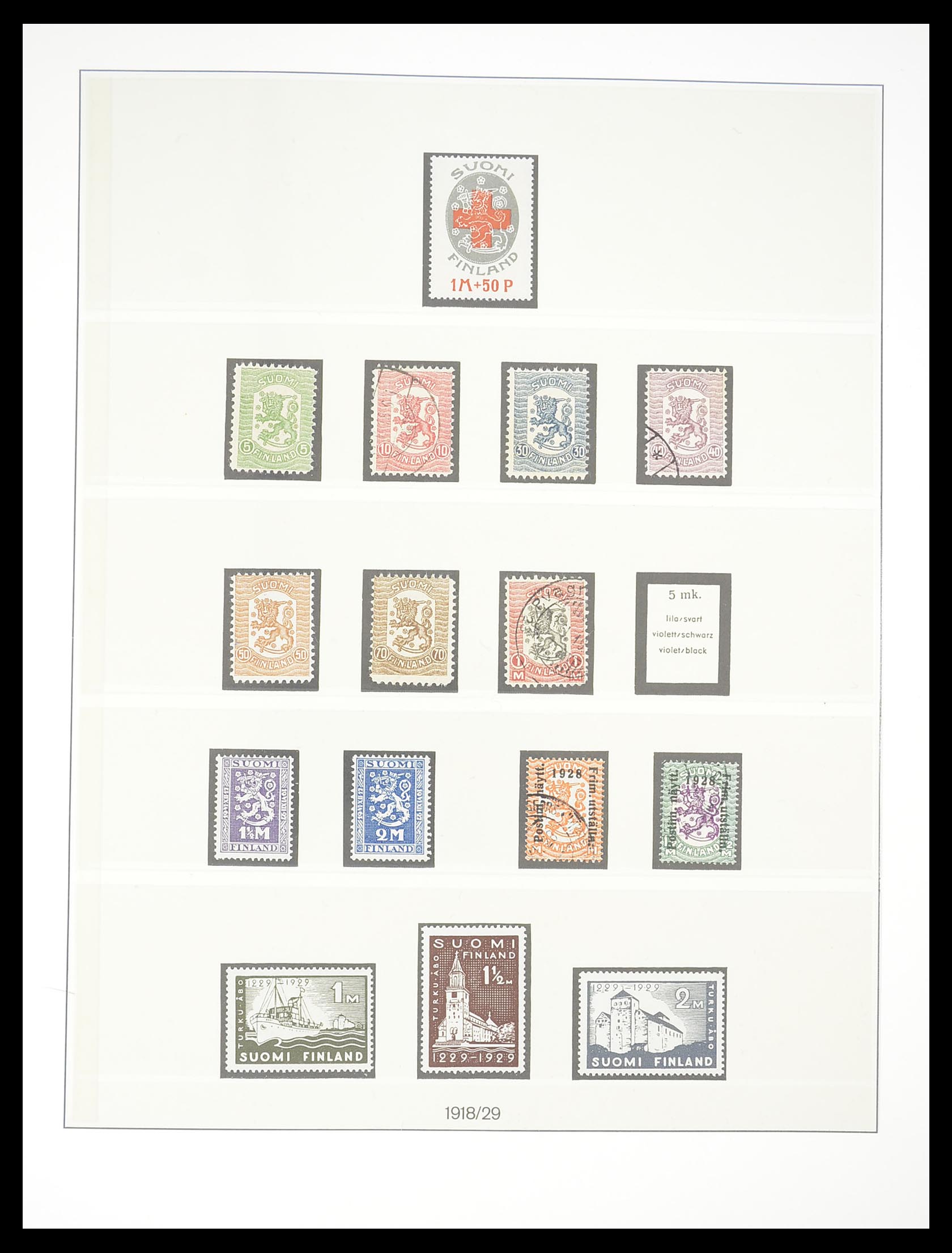 33189 128 - Stamp collection 33189 European countries 1850-1950.