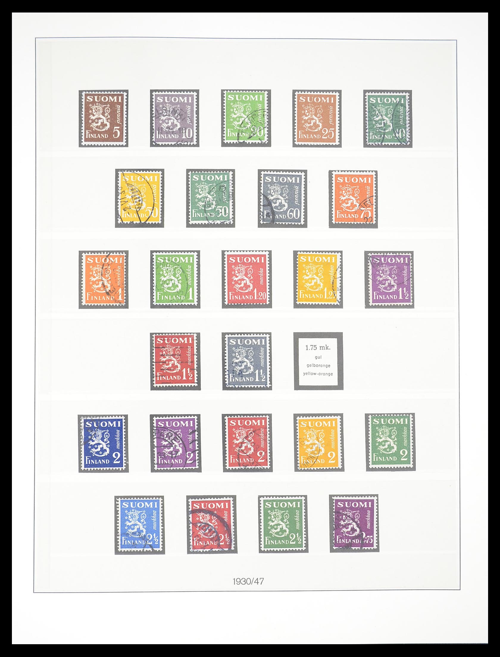 33189 129 - Stamp collection 33189 European countries 1850-1950.