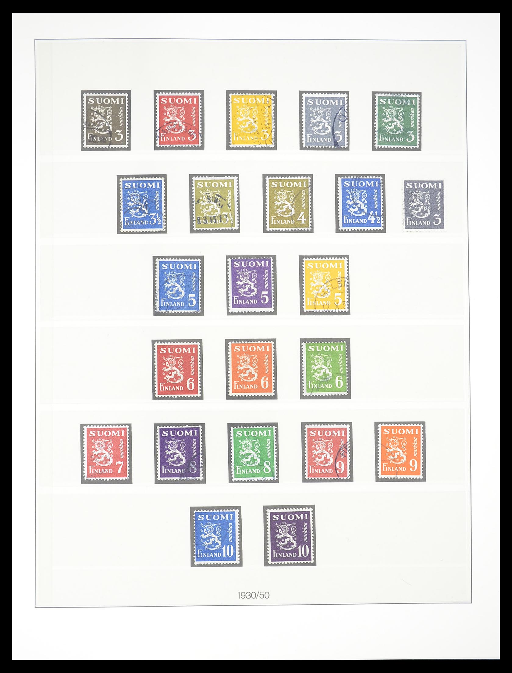 33189 130 - Stamp collection 33189 European countries 1850-1950.