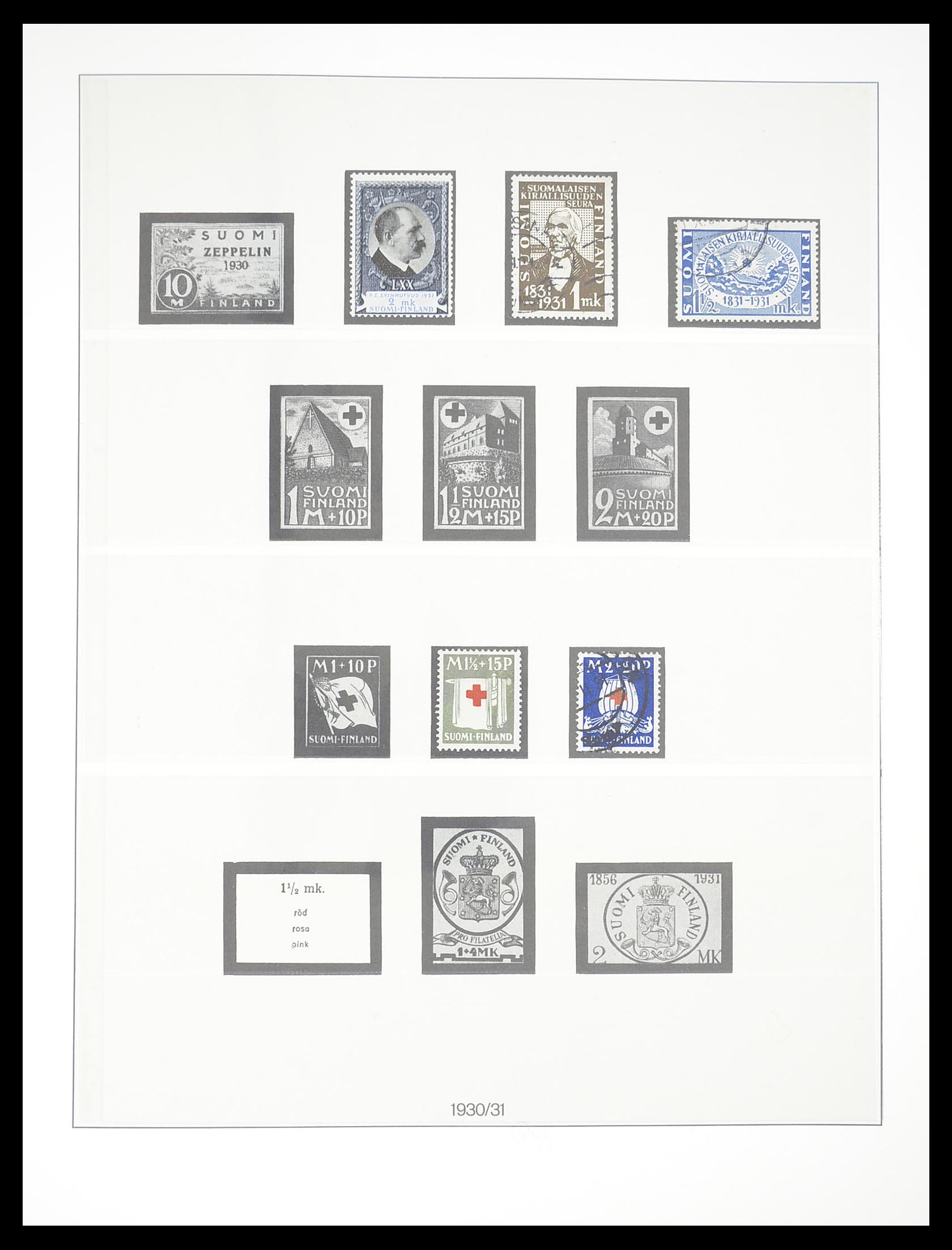 33189 133 - Stamp collection 33189 European countries 1850-1950.