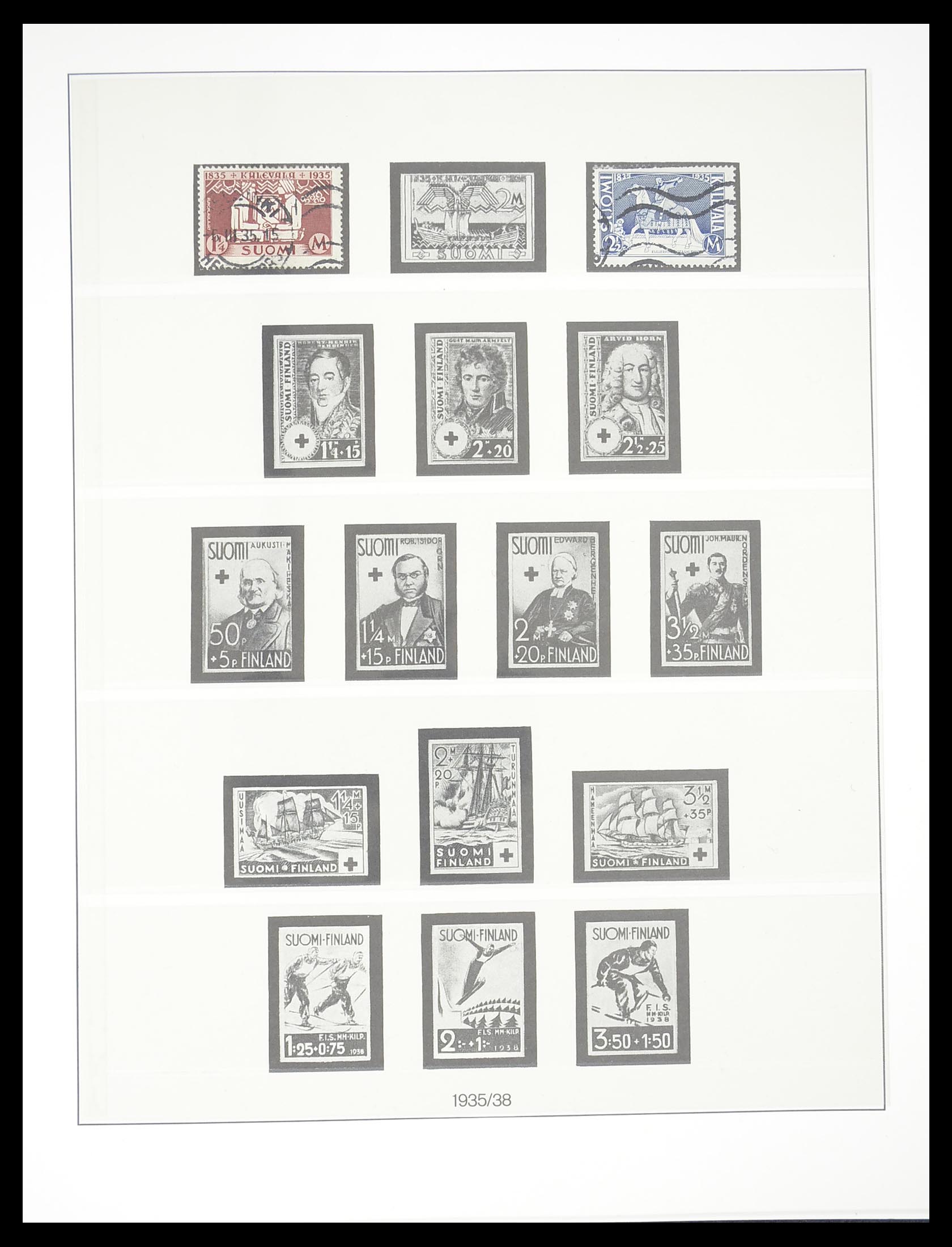 33189 135 - Stamp collection 33189 European countries 1850-1950.