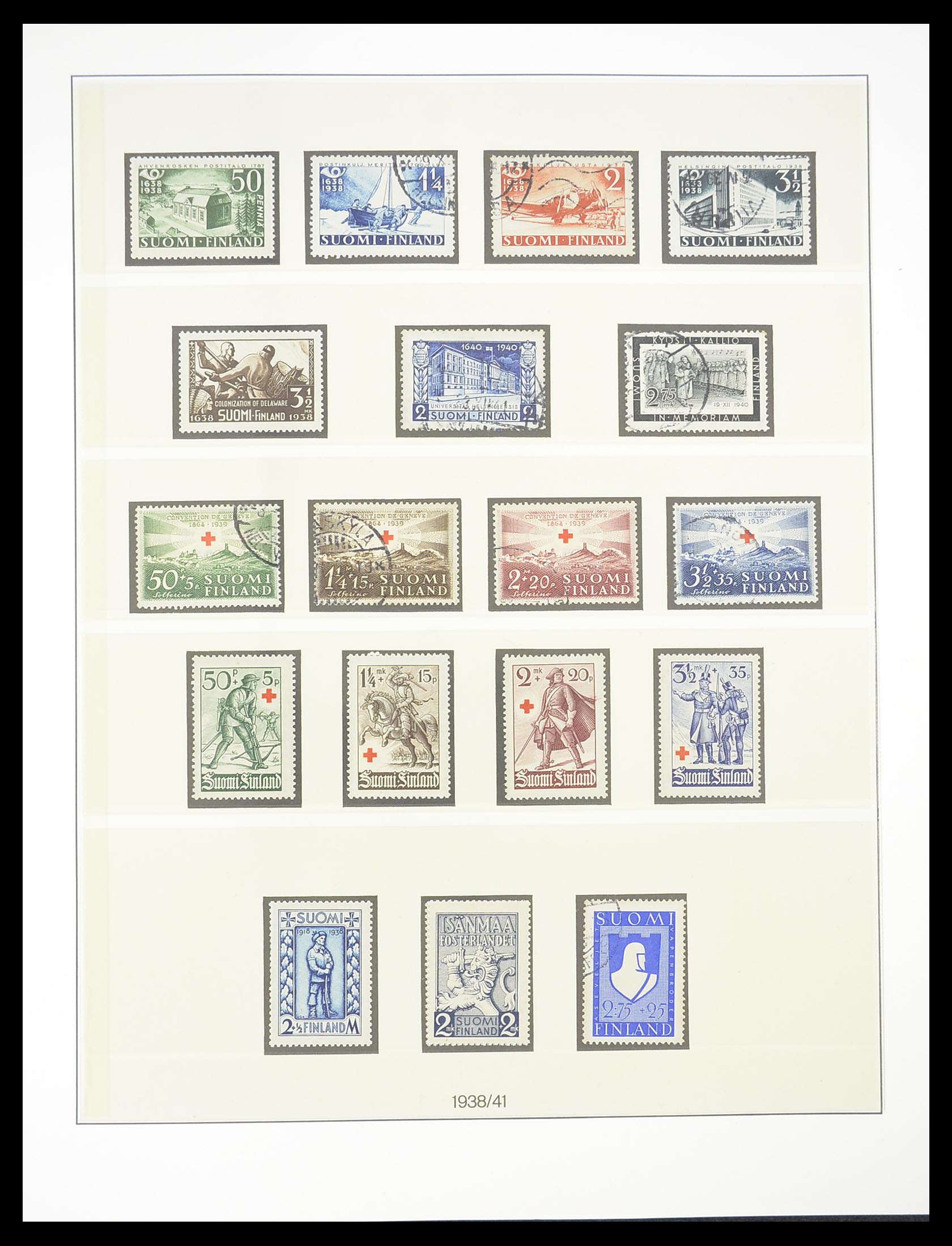 33189 136 - Stamp collection 33189 European countries 1850-1950.