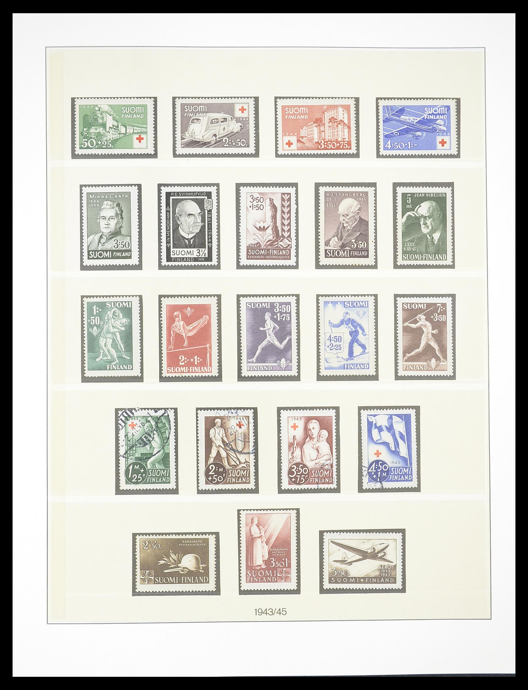 33189 140 - Stamp collection 33189 European countries 1850-1950.