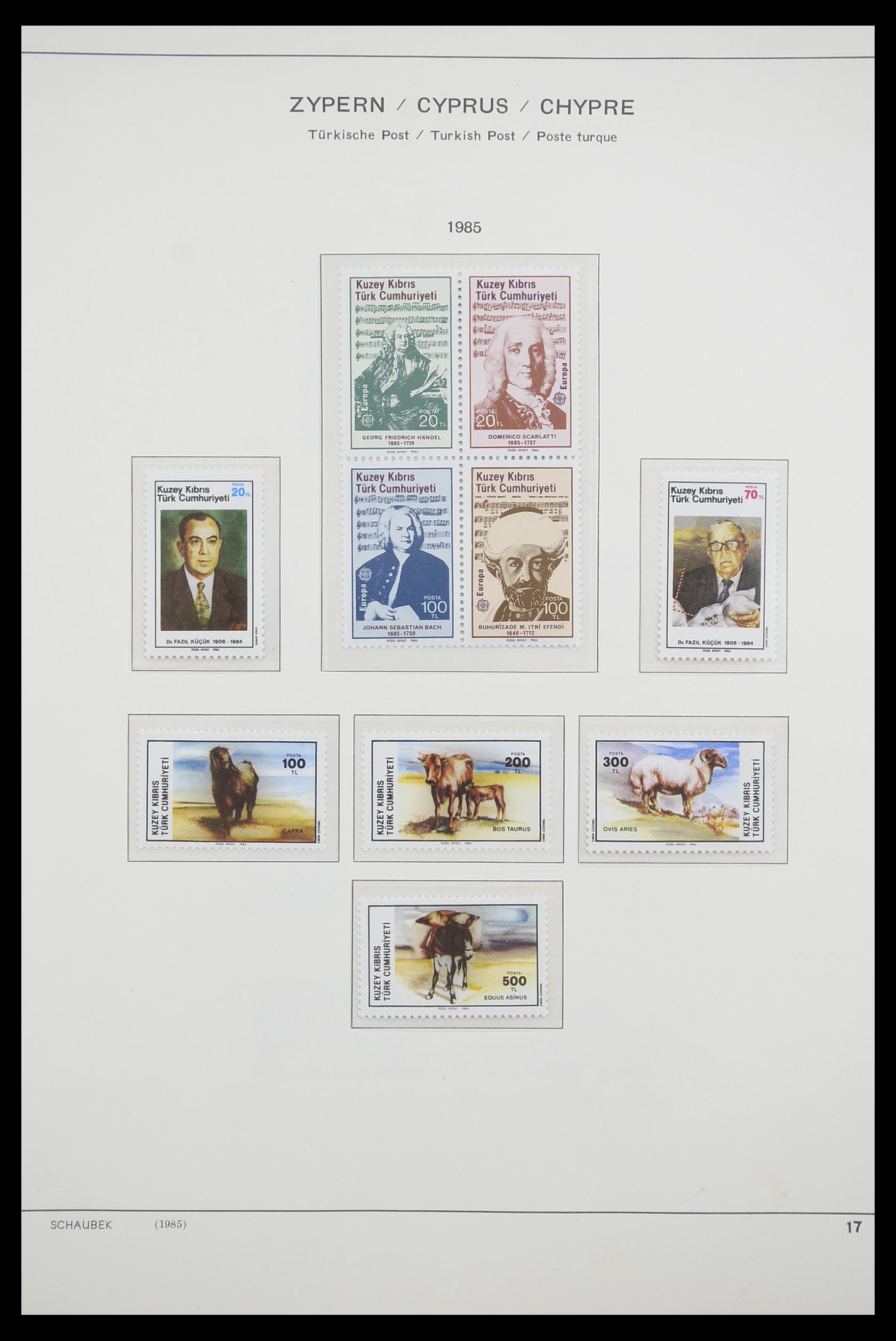33204 103 - Postzegelverzameling 33204 Cyprus 1960-1992.