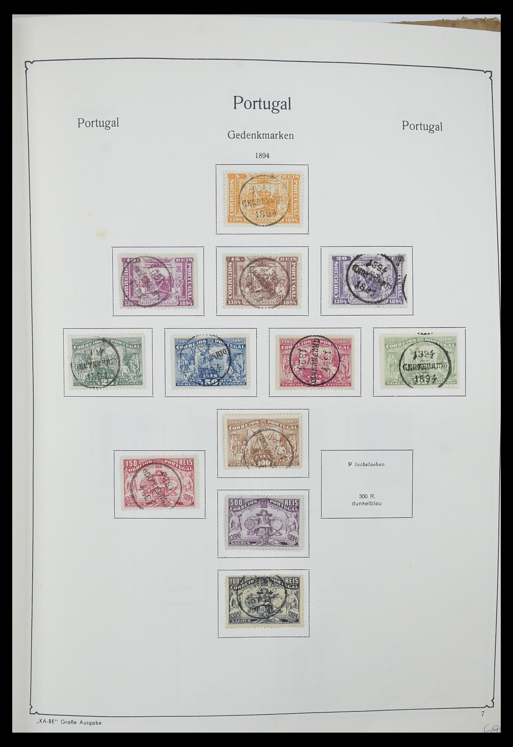 33205 007 - Postzegelverzameling 33205 Portugal 1853-1982.