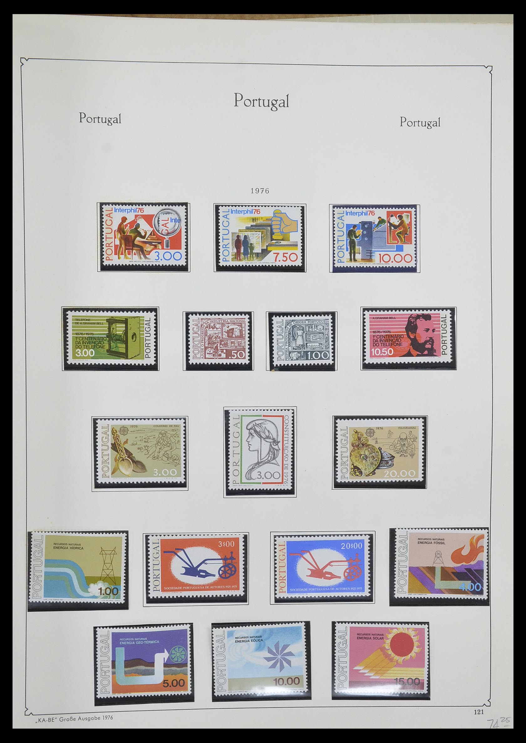 33205 126 - Postzegelverzameling 33205 Portugal 1853-1982.