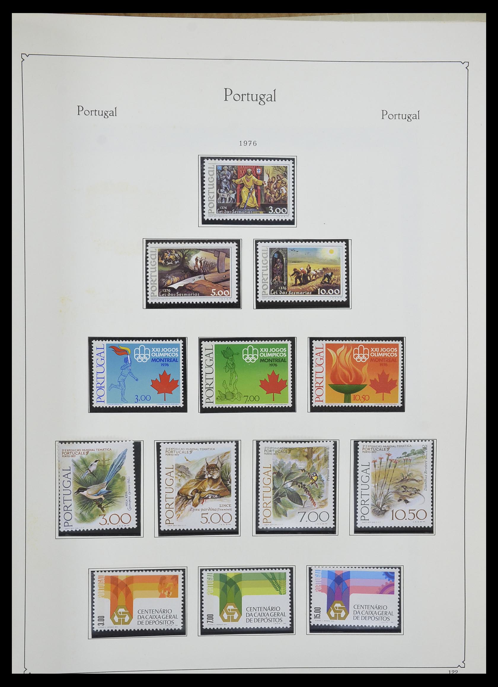 33205 127 - Postzegelverzameling 33205 Portugal 1853-1982.