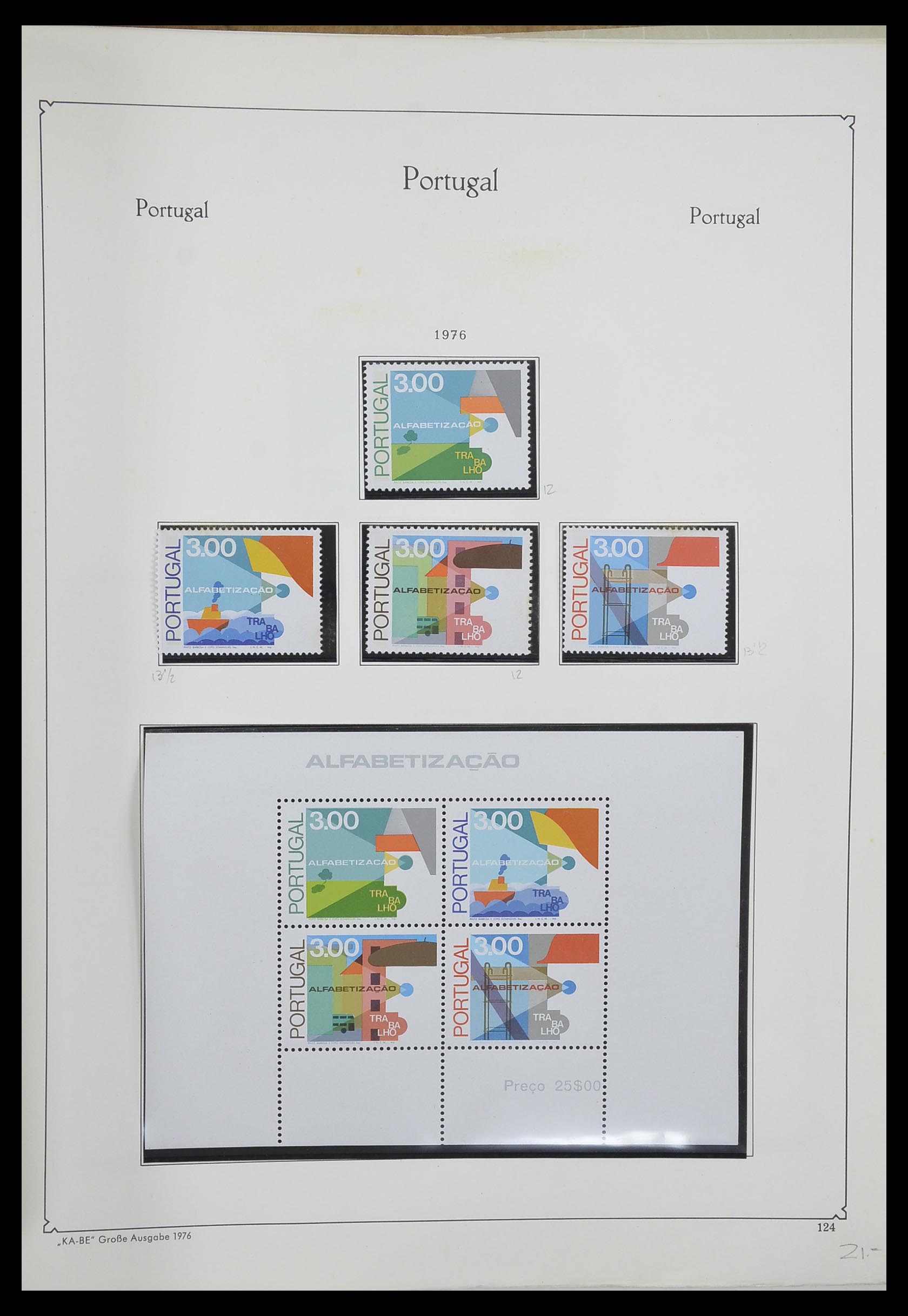 33205 129 - Postzegelverzameling 33205 Portugal 1853-1982.