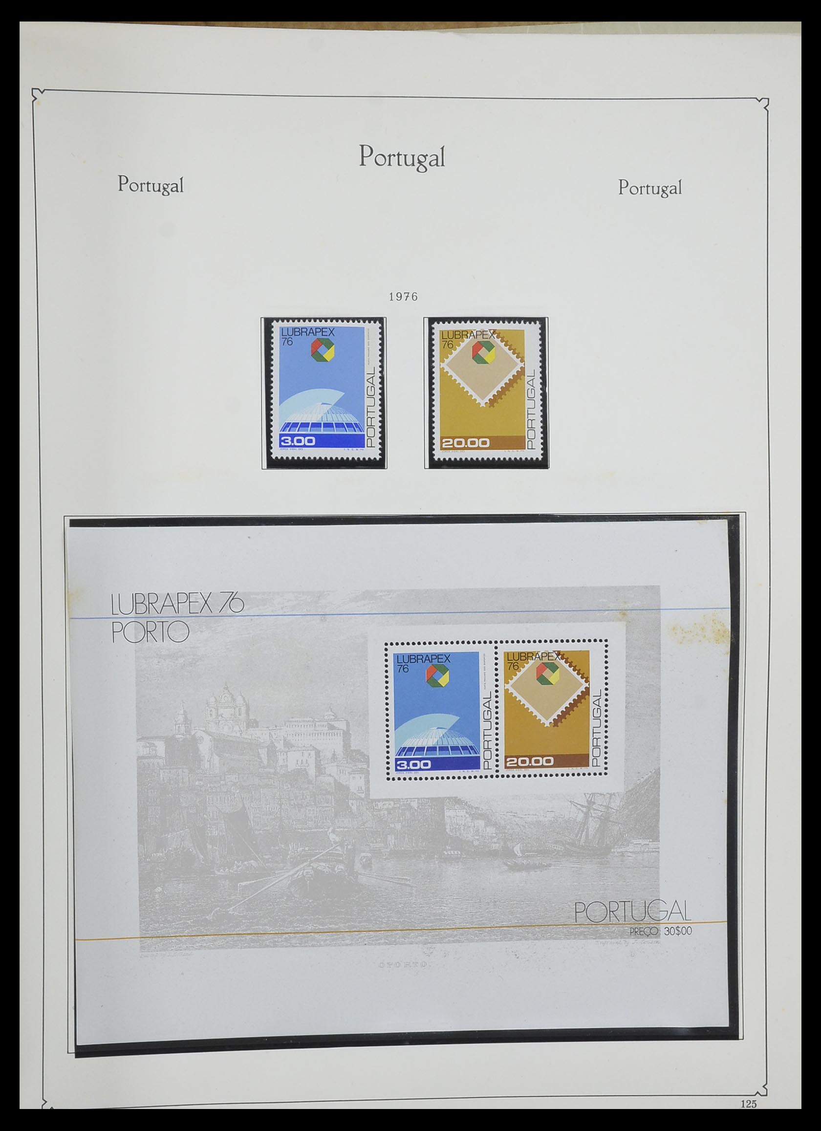 33205 130 - Postzegelverzameling 33205 Portugal 1853-1982.