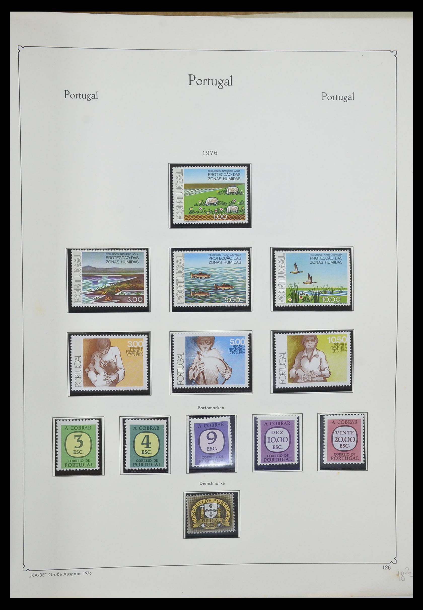 33205 131 - Postzegelverzameling 33205 Portugal 1853-1982.