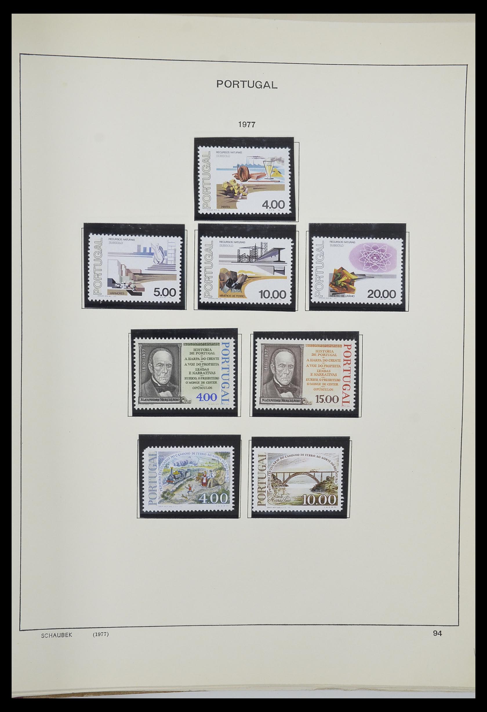 33205 136 - Postzegelverzameling 33205 Portugal 1853-1982.
