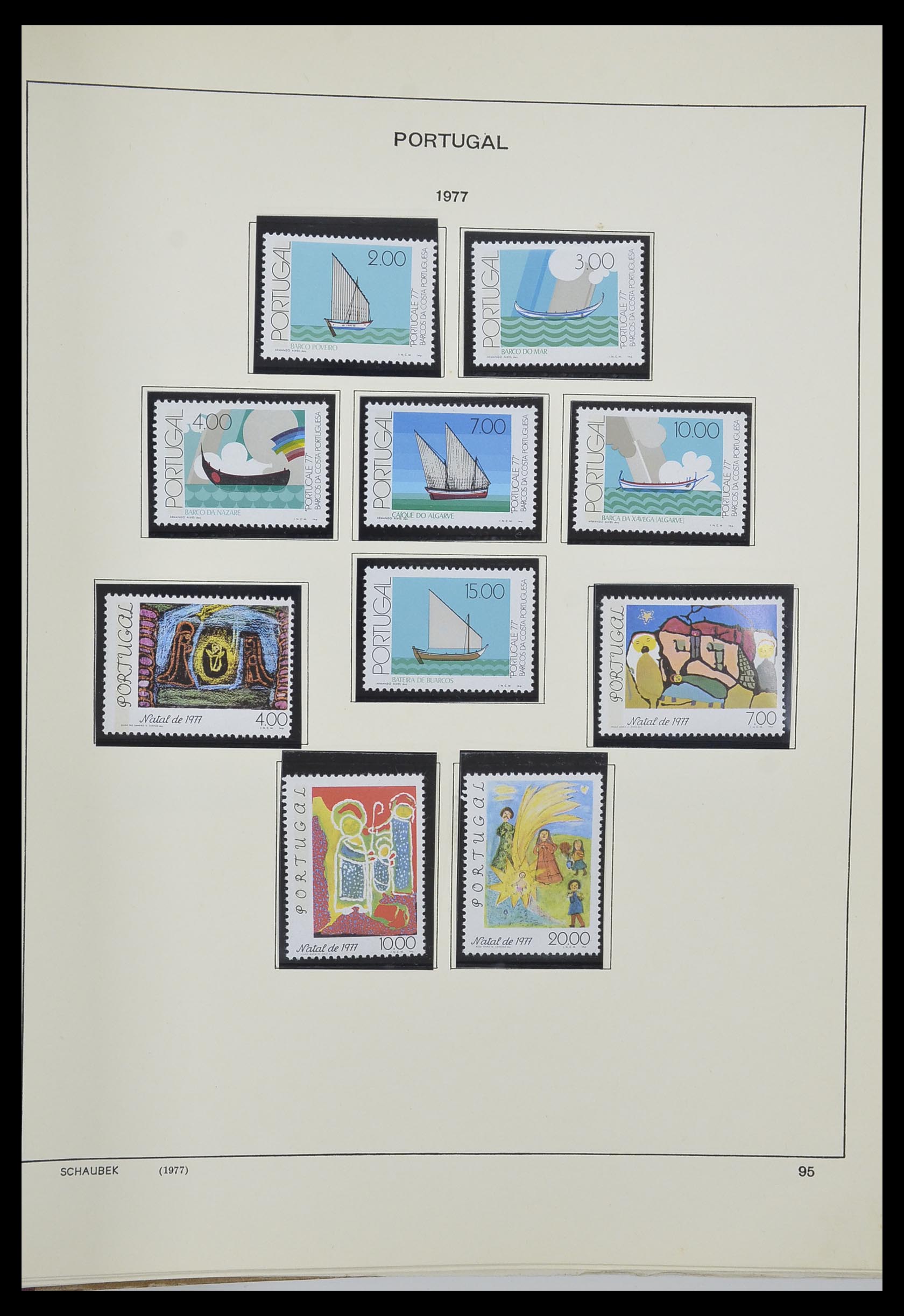 33205 137 - Postzegelverzameling 33205 Portugal 1853-1982.