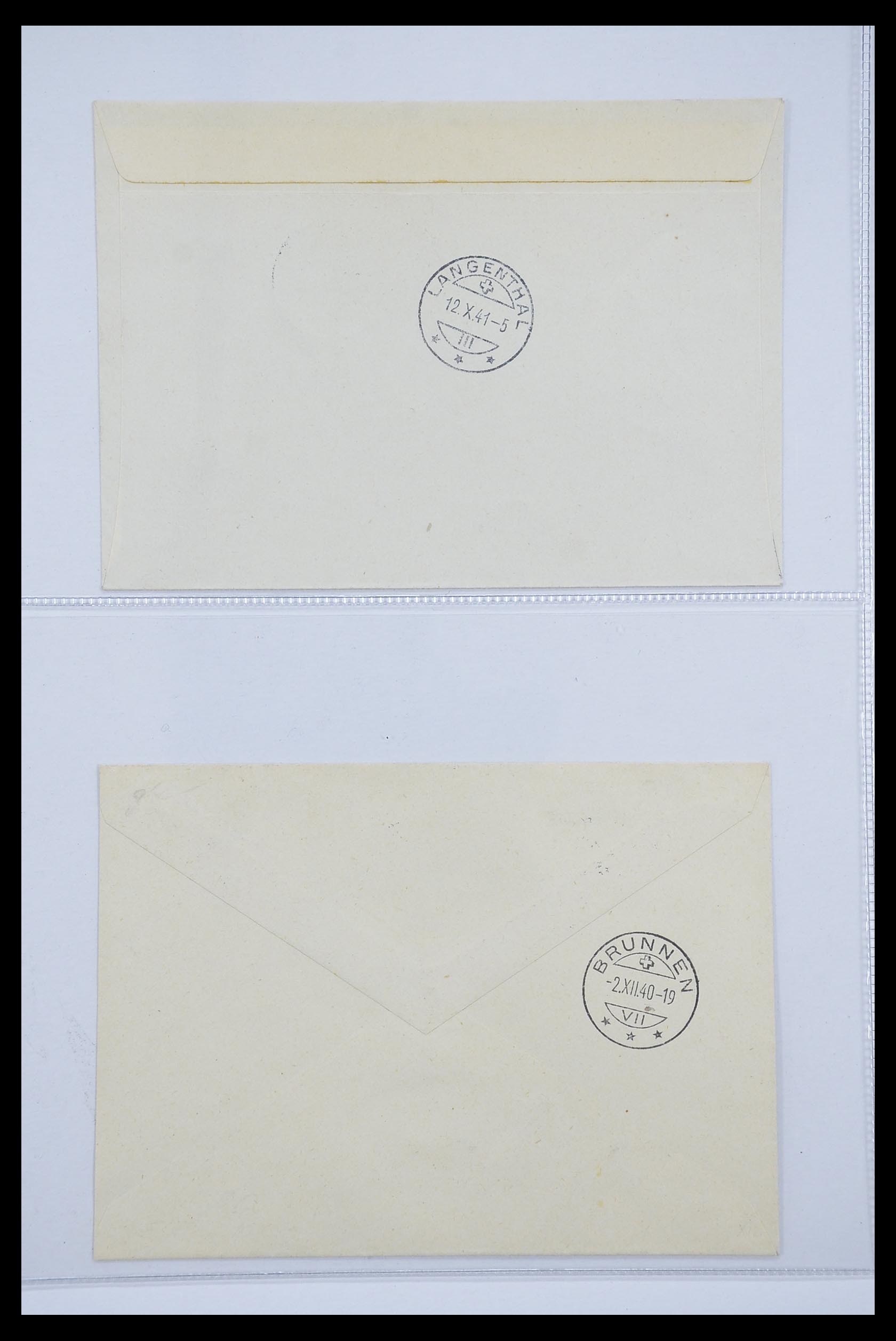 33244 004 - Stamp collection 33244 Switzerland airmail covers 1913-1950.