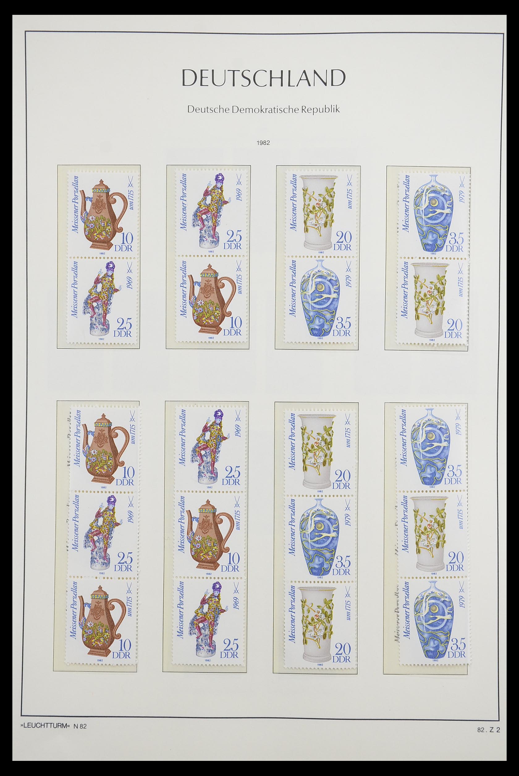 33271 108 - Postzegelverzameling 33271 DDR combinaties 1955-1990.