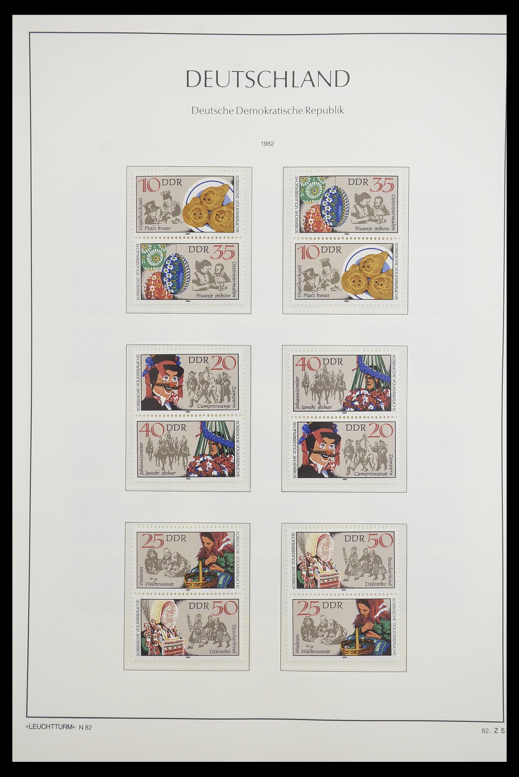 33271 111 - Postzegelverzameling 33271 DDR combinaties 1955-1990.