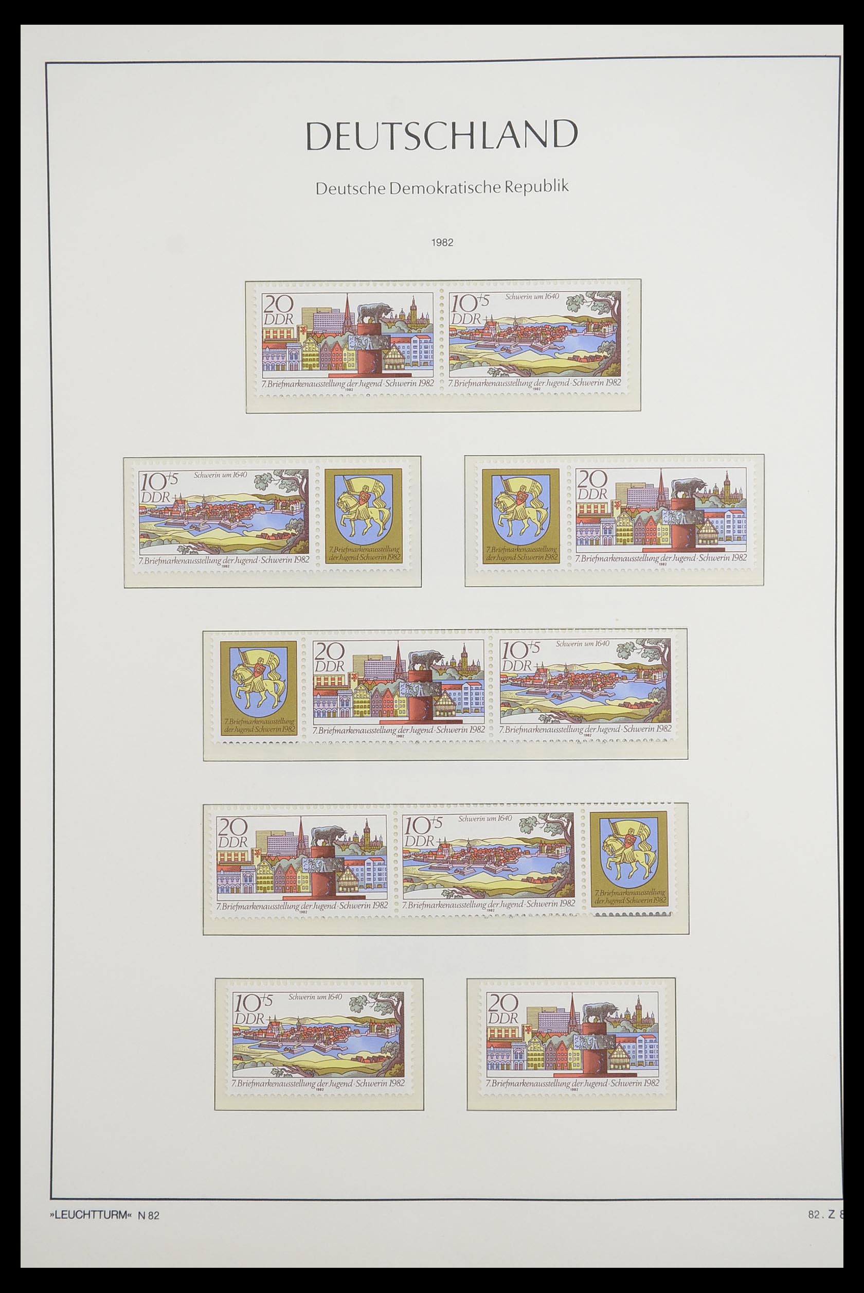 33271 114 - Postzegelverzameling 33271 DDR combinaties 1955-1990.