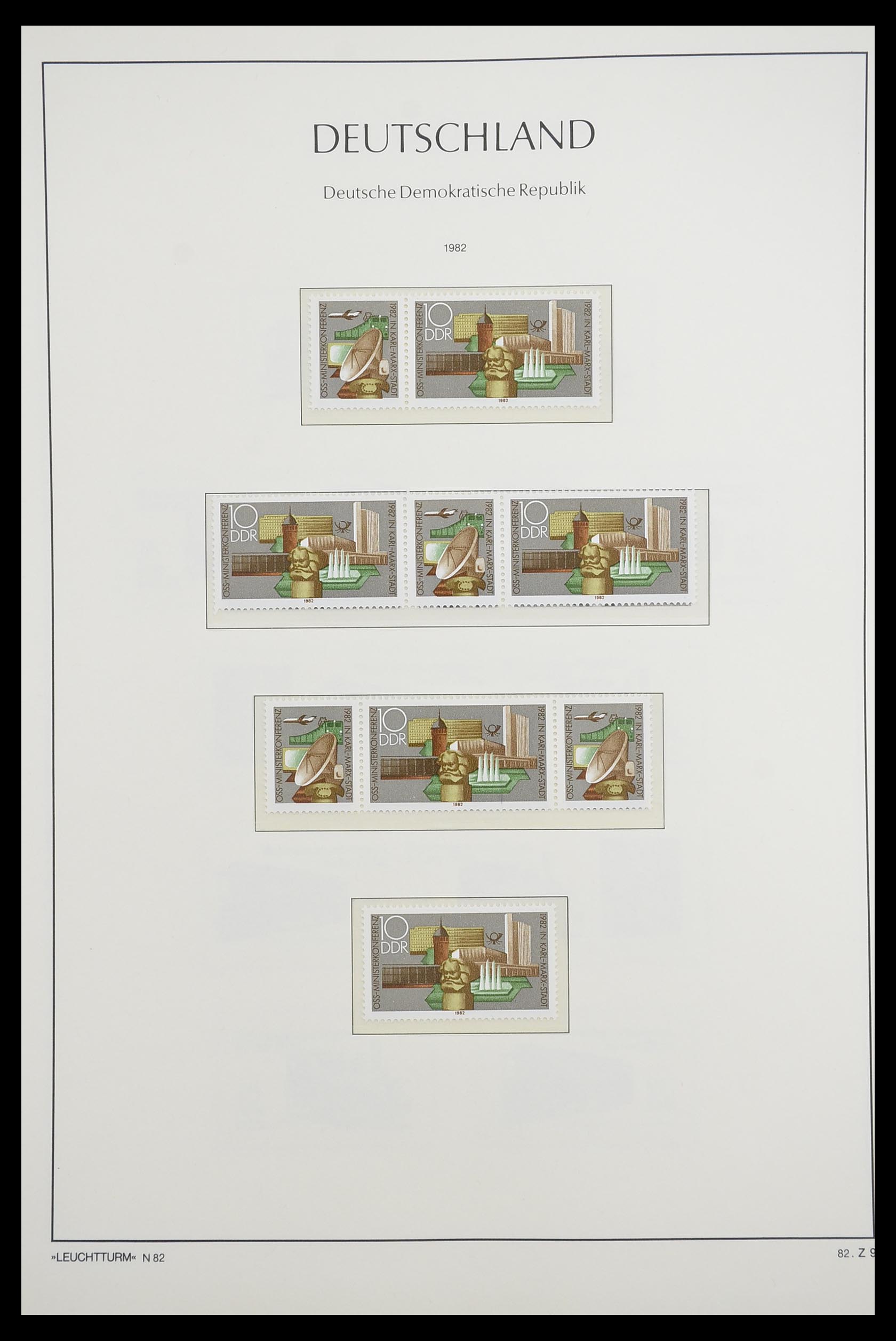 33271 115 - Postzegelverzameling 33271 DDR combinaties 1955-1990.