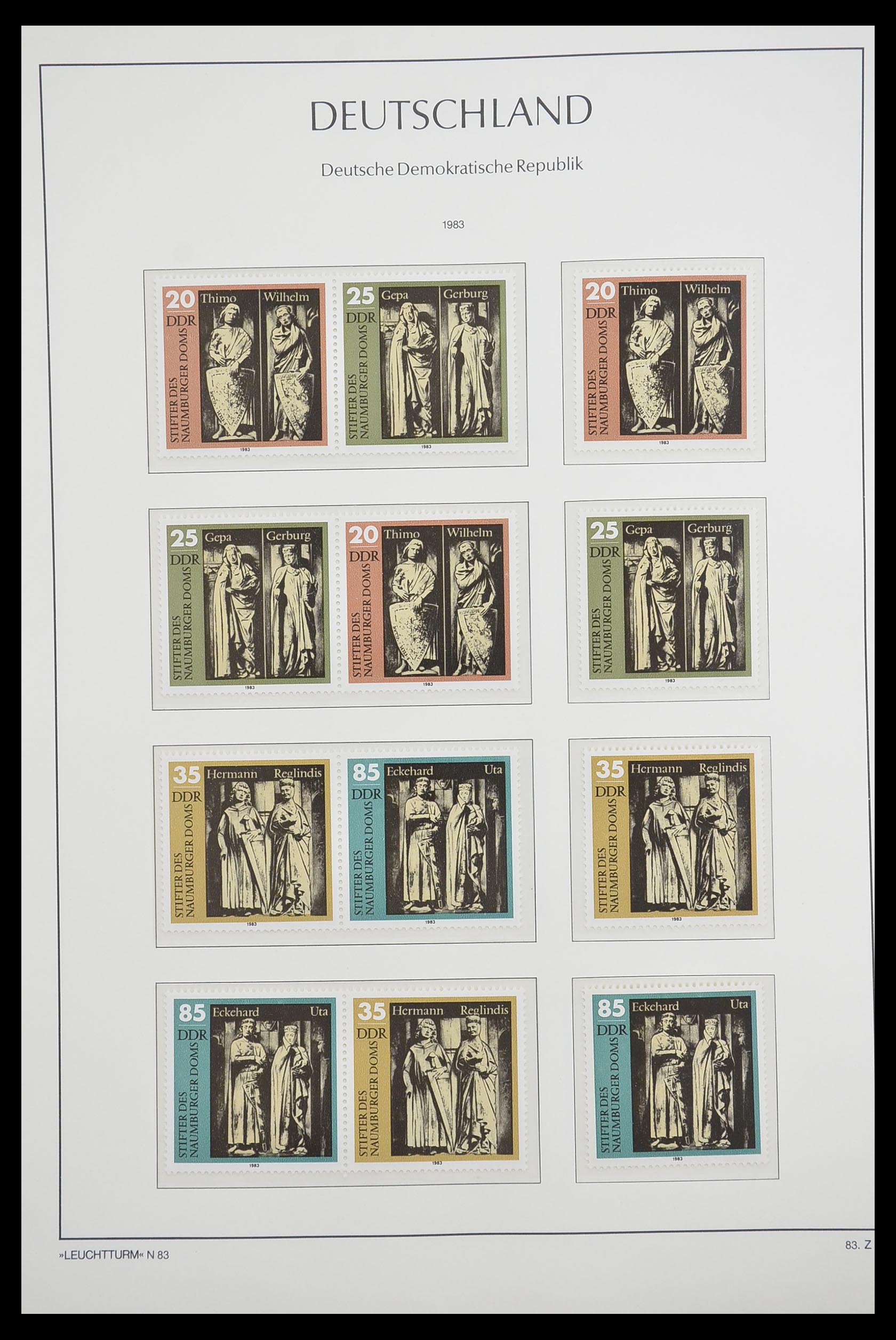 33271 118 - Postzegelverzameling 33271 DDR combinaties 1955-1990.