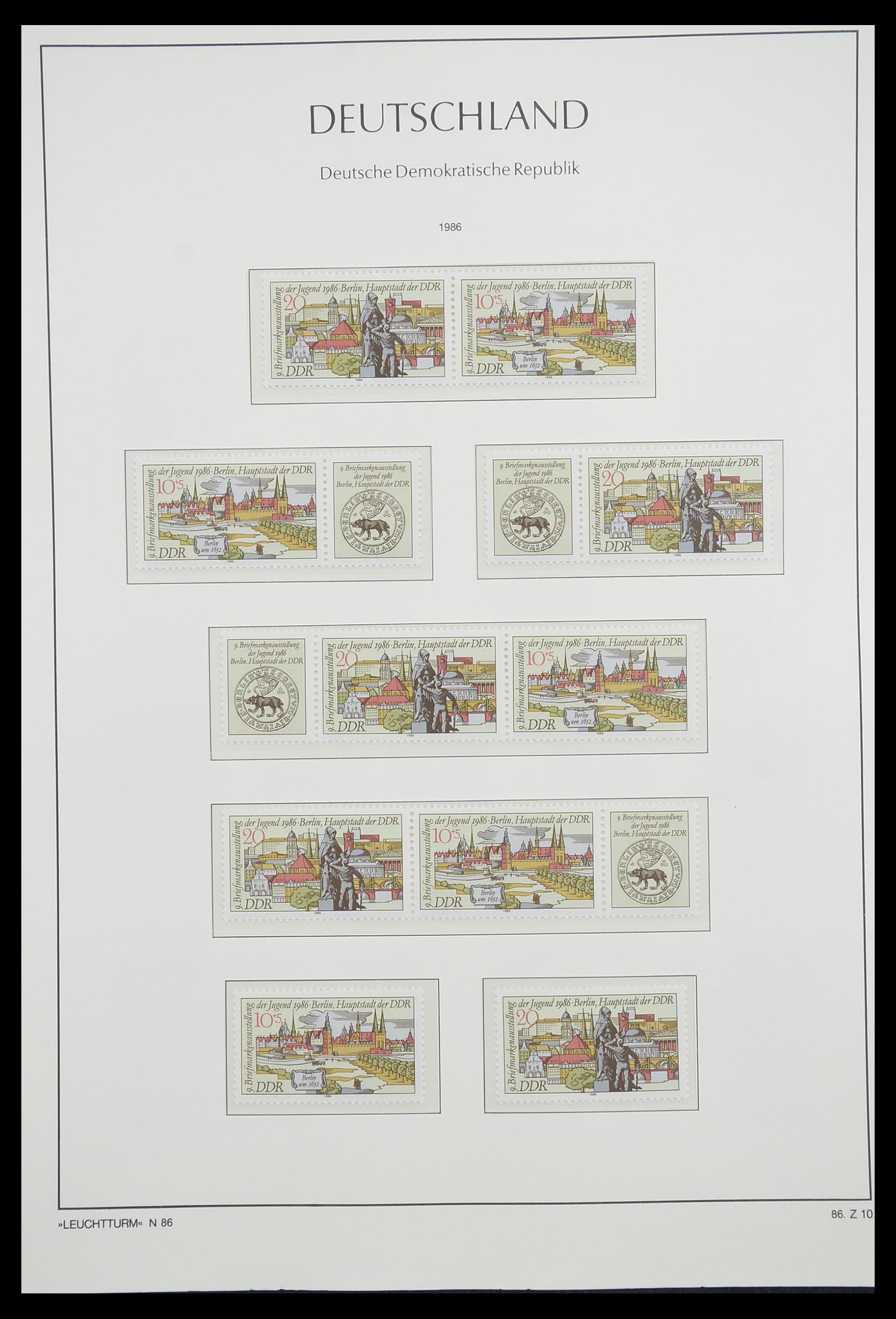 33271 149 - Postzegelverzameling 33271 DDR combinaties 1955-1990.