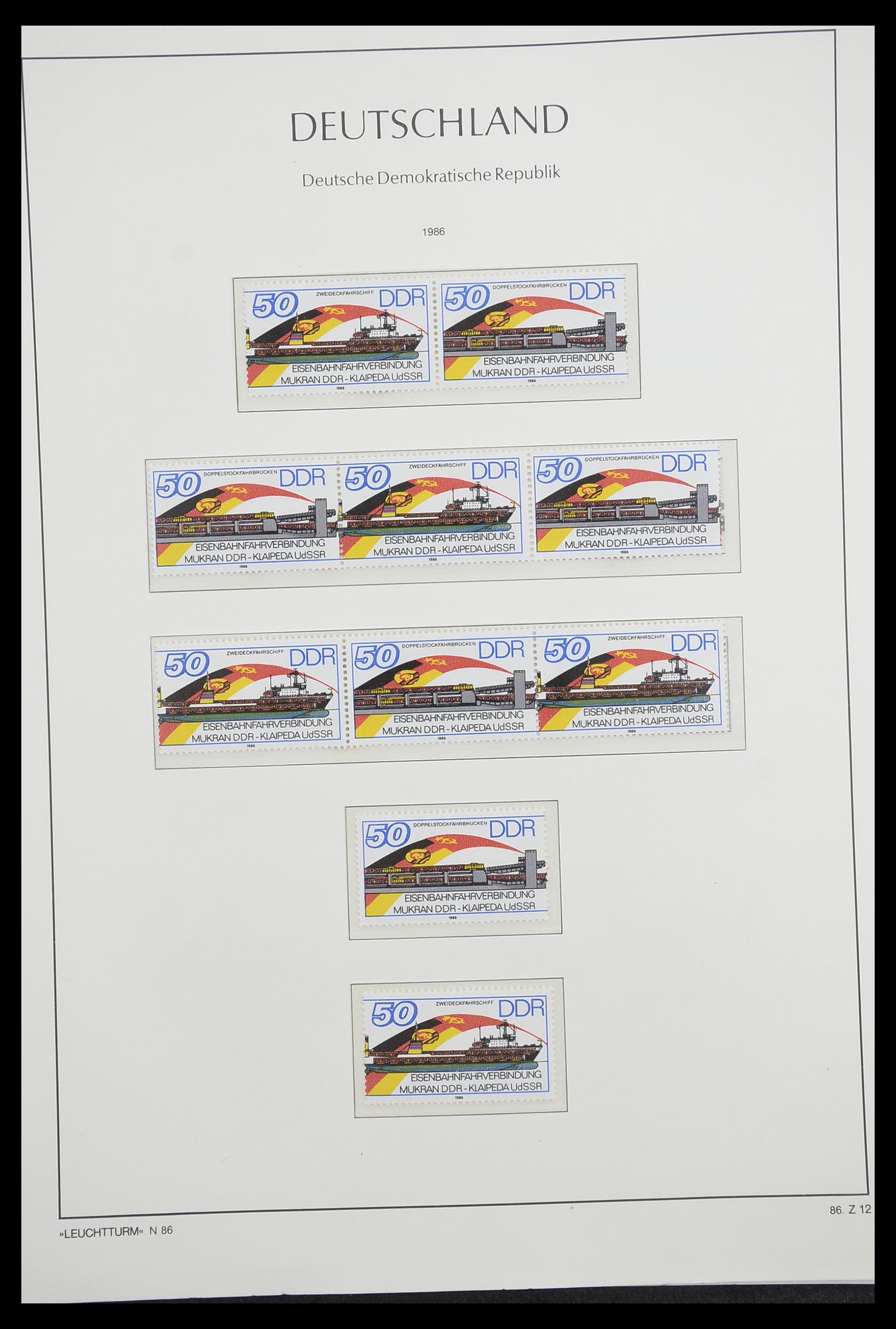 33271 151 - Postzegelverzameling 33271 DDR combinaties 1955-1990.