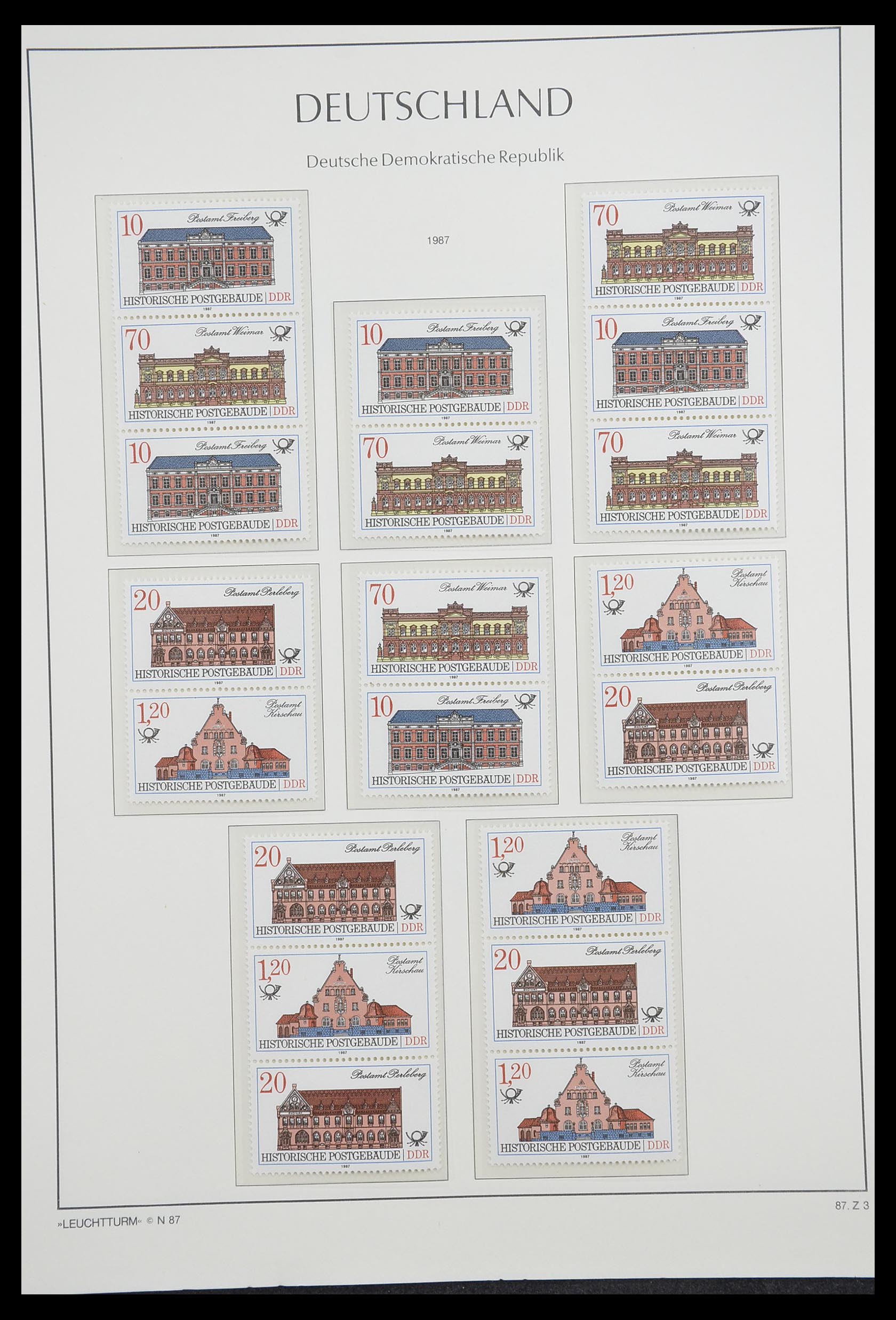 33271 154 - Postzegelverzameling 33271 DDR combinaties 1955-1990.