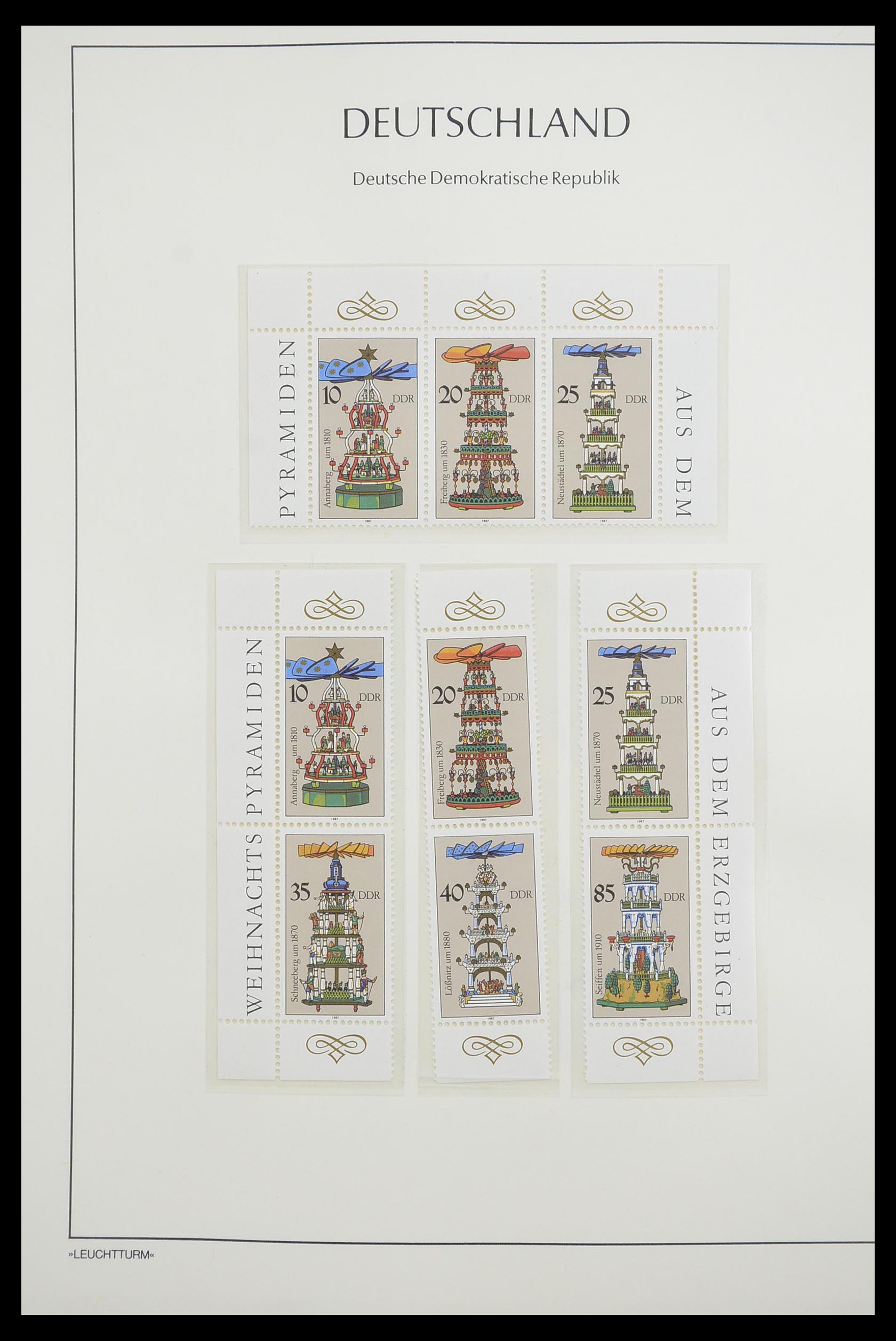 33271 160 - Postzegelverzameling 33271 DDR combinaties 1955-1990.