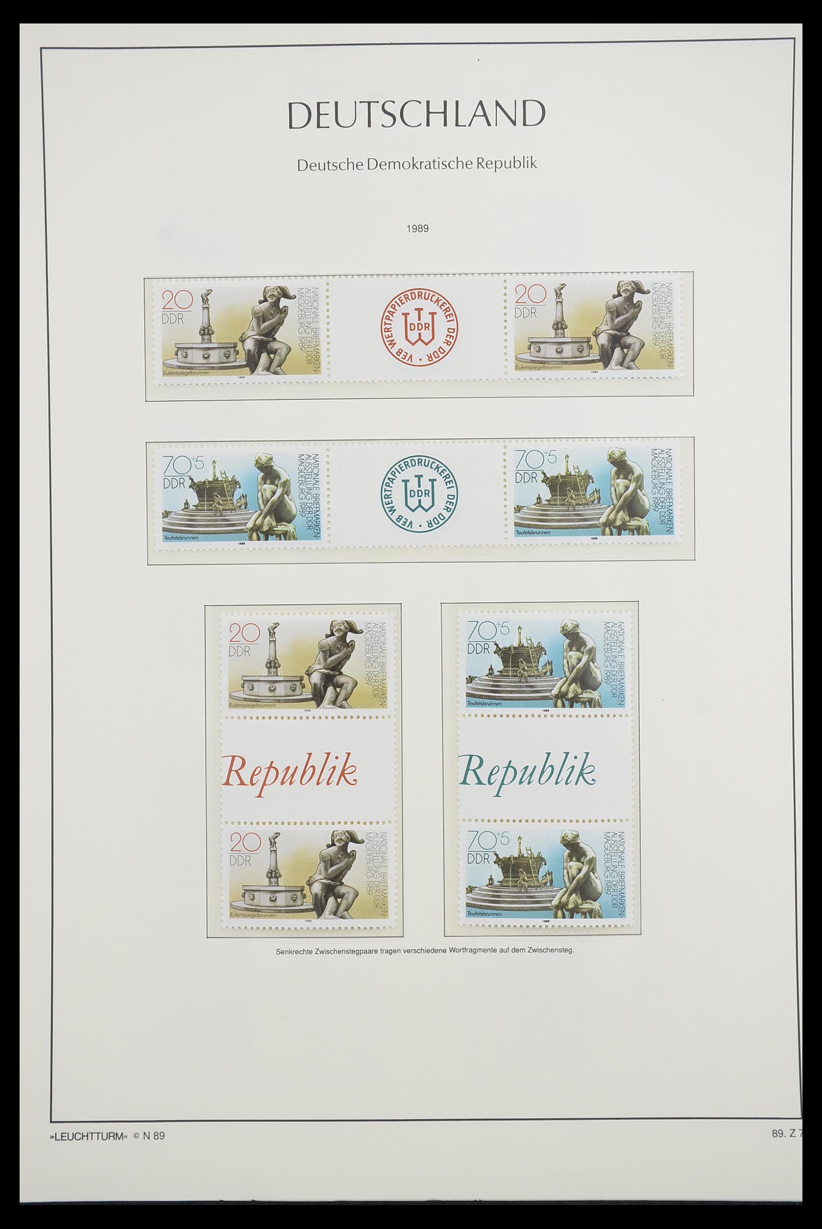 33271 184 - Postzegelverzameling 33271 DDR combinaties 1955-1990.