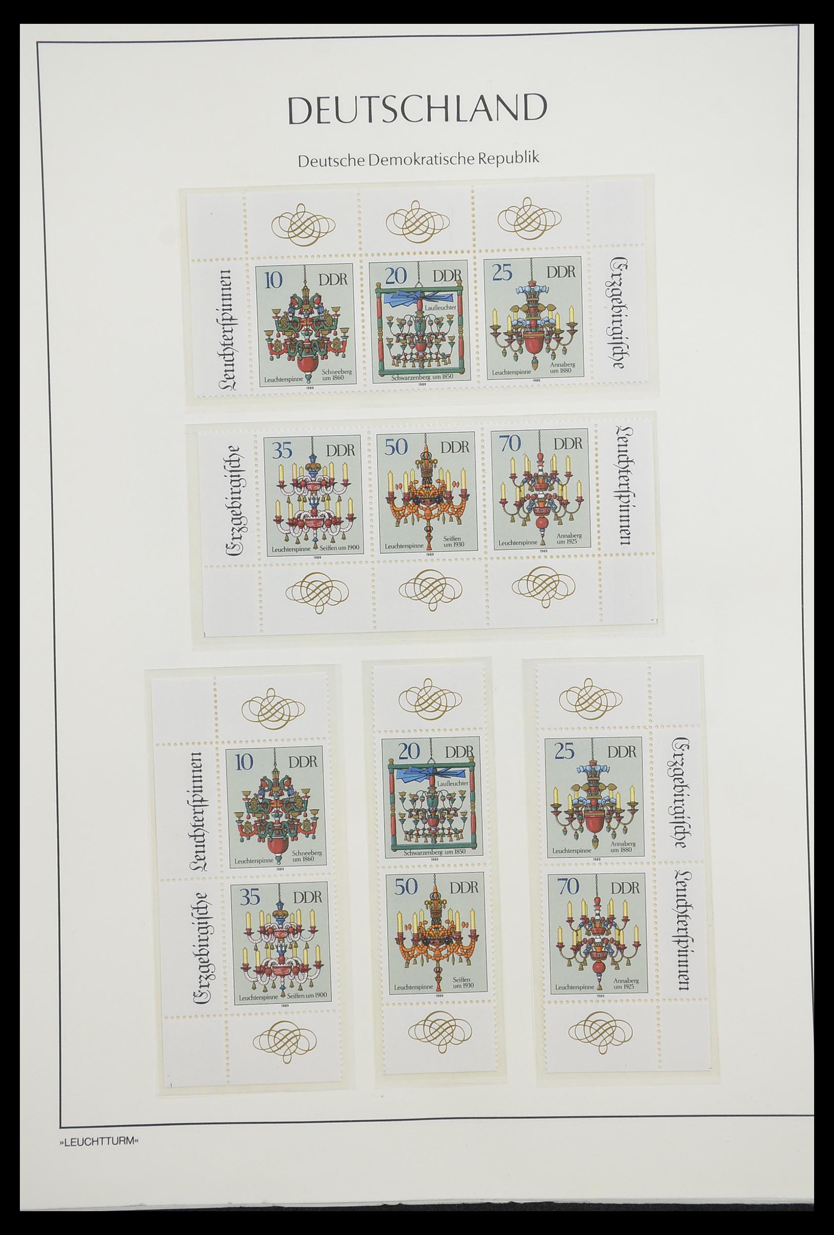 33271 197 - Postzegelverzameling 33271 DDR combinaties 1955-1990.