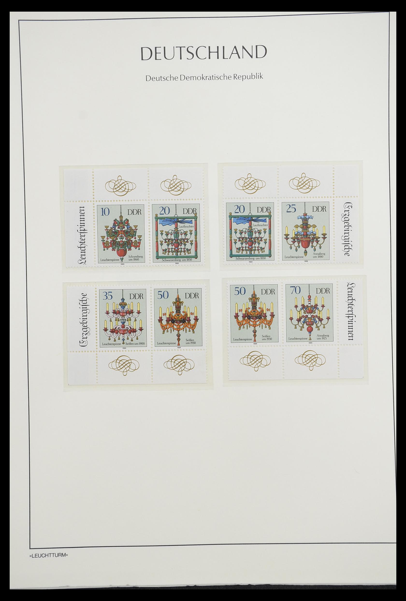 33271 198 - Postzegelverzameling 33271 DDR combinaties 1955-1990.