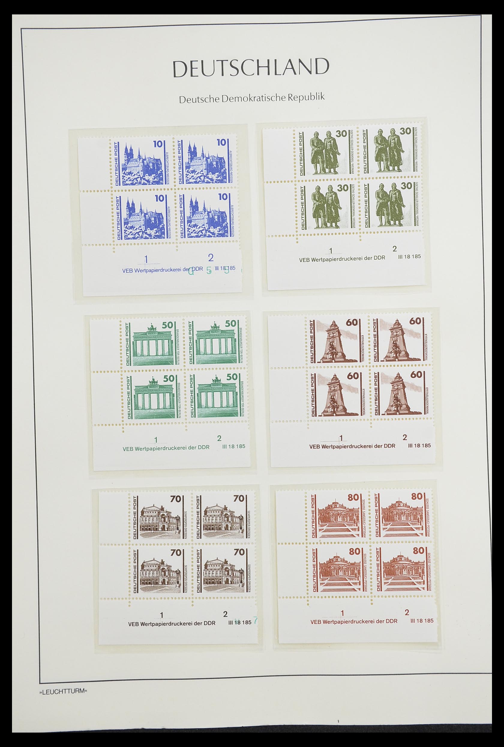 33271 200 - Postzegelverzameling 33271 DDR combinaties 1955-1990.