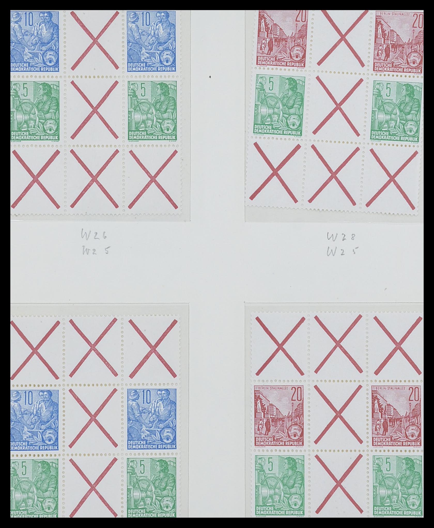 33281 122 - Postzegelverzameling 33281 DDR 1945-1990.